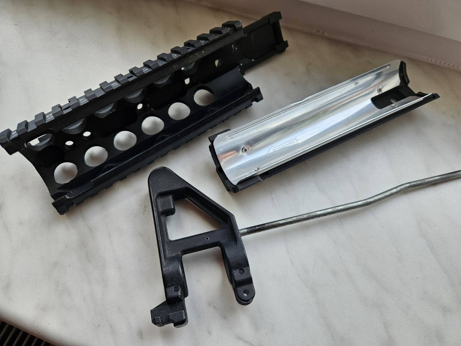 Handgurad Szyny RIS Asg AR15 M4 muszka blok gazowy