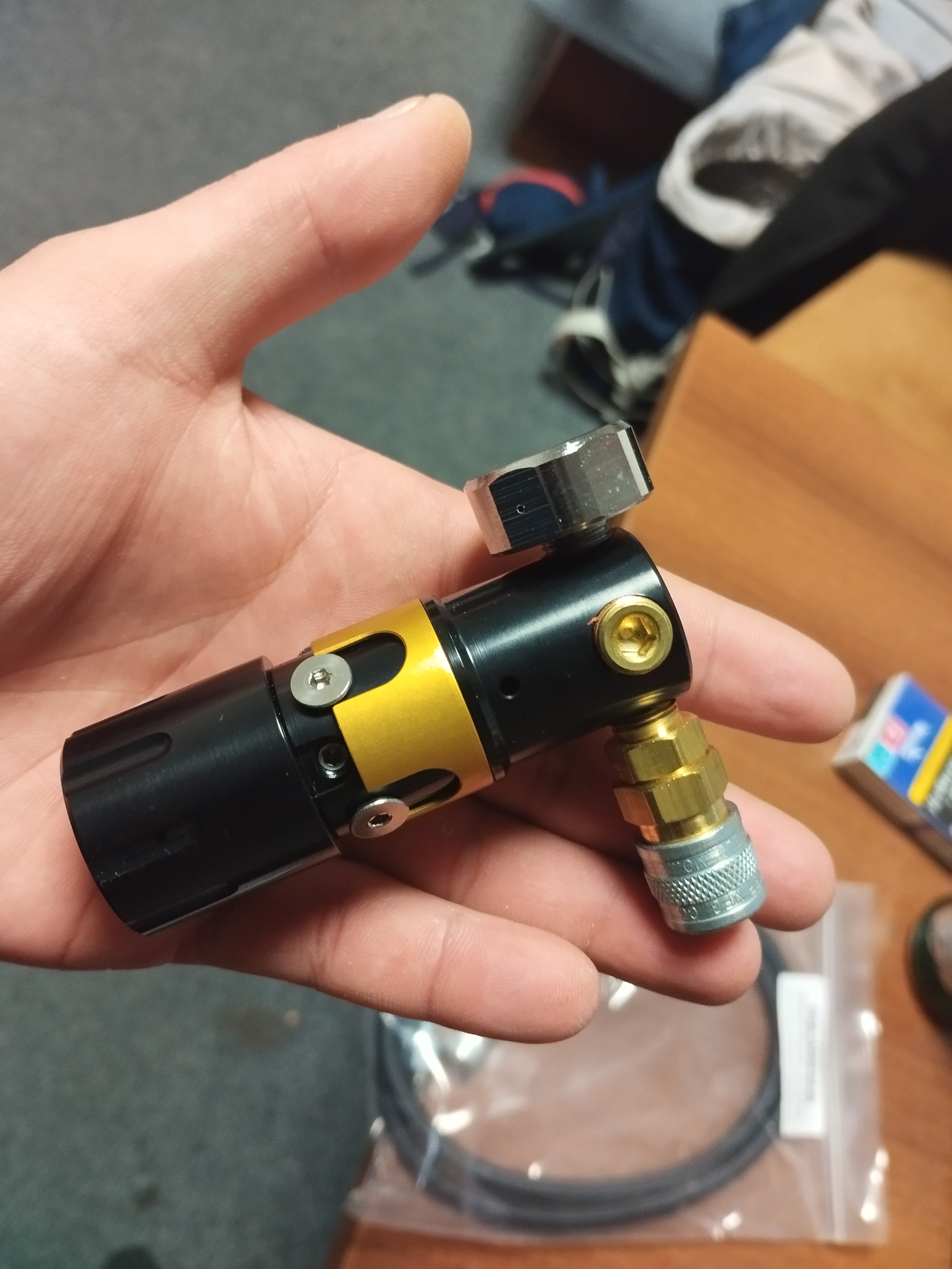 Zestaw HPA M4 Double Eagle Falcon / Gate Pulsar D + Titan II Bluetooth / Gotowy do gry