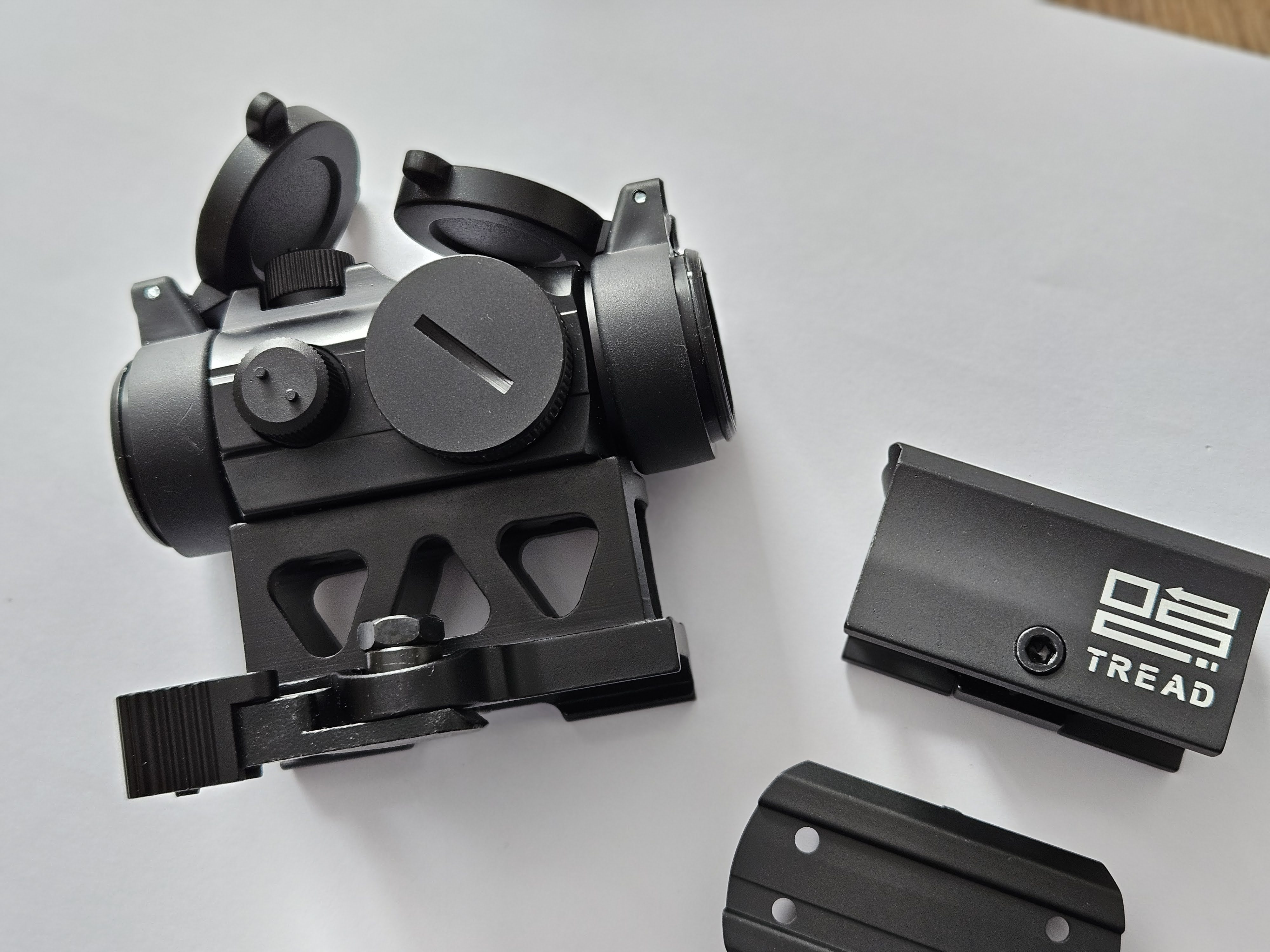 Kolimator AIM-O Aimpoint micro T1 replika, różne montaże wysoki, niski, QD