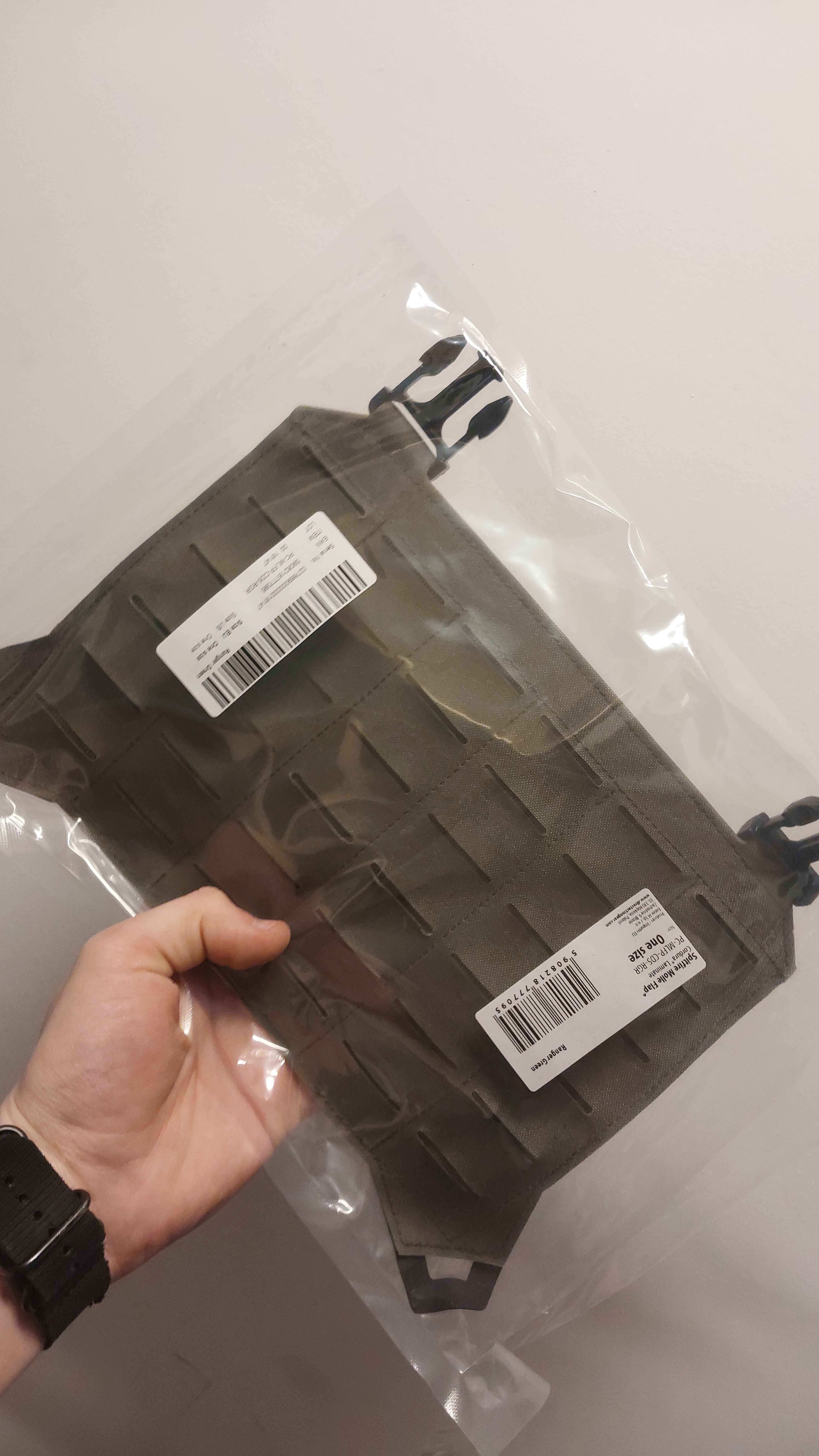 Panel Direct Action Spitfire MOLLE Flap Ranger Green
