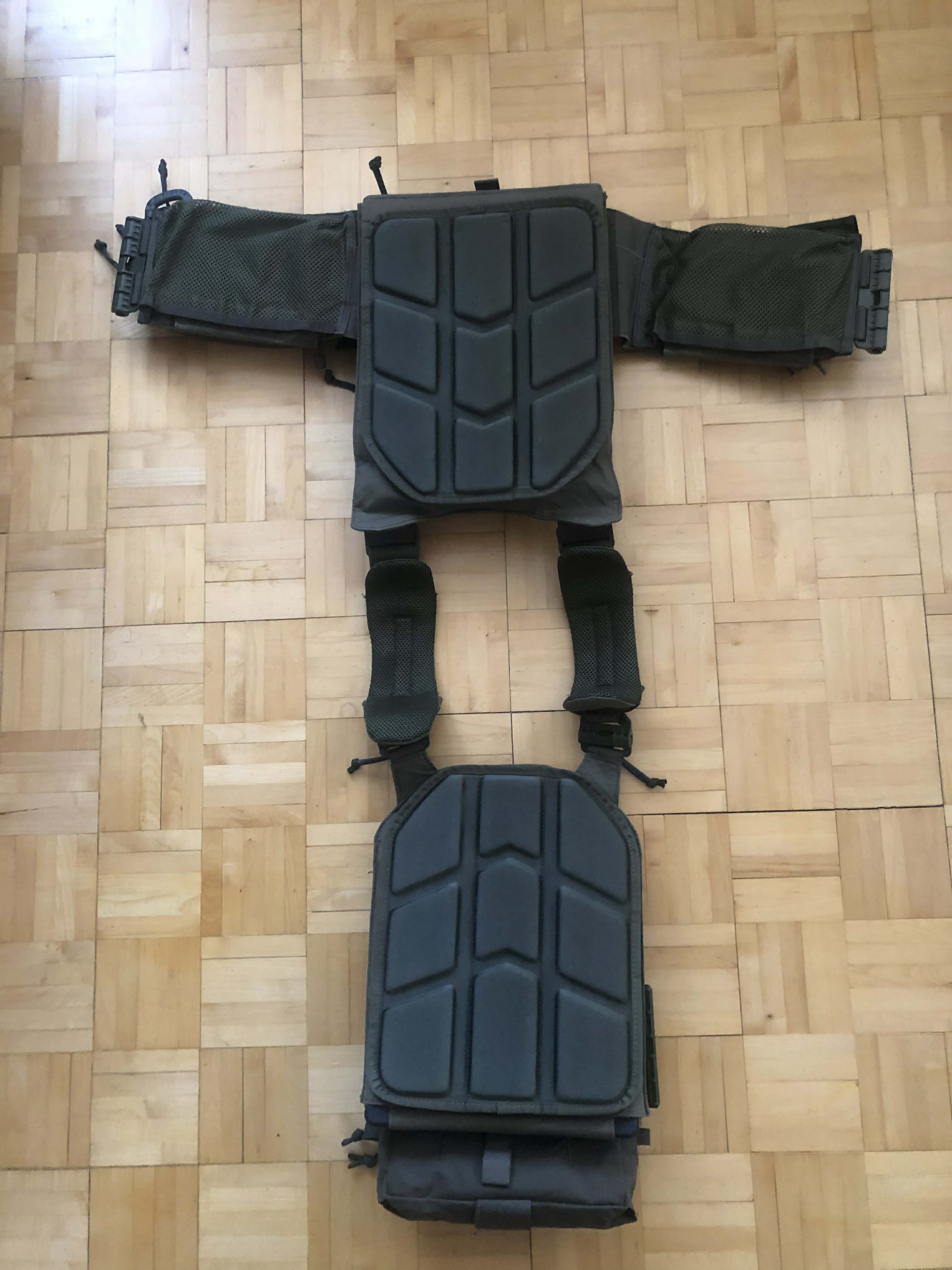 Kamizelka Plate Carrier Ranger Green Laser cut