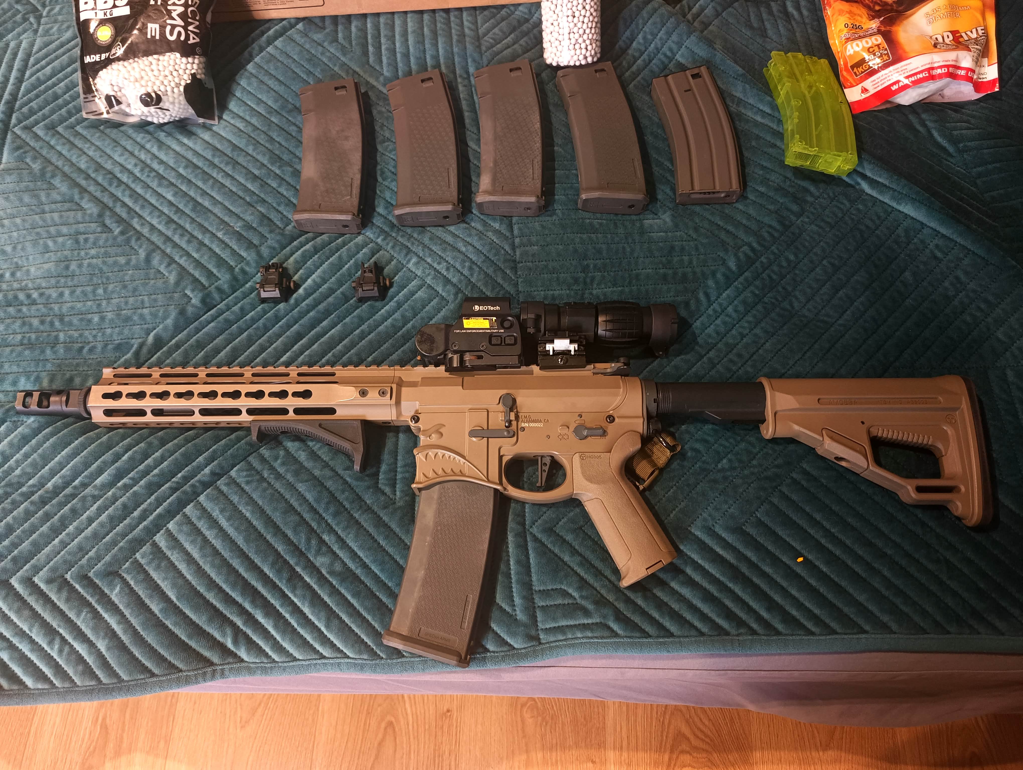 EMG x Sharps Bros ARES - 10 Inch - Dark Earth