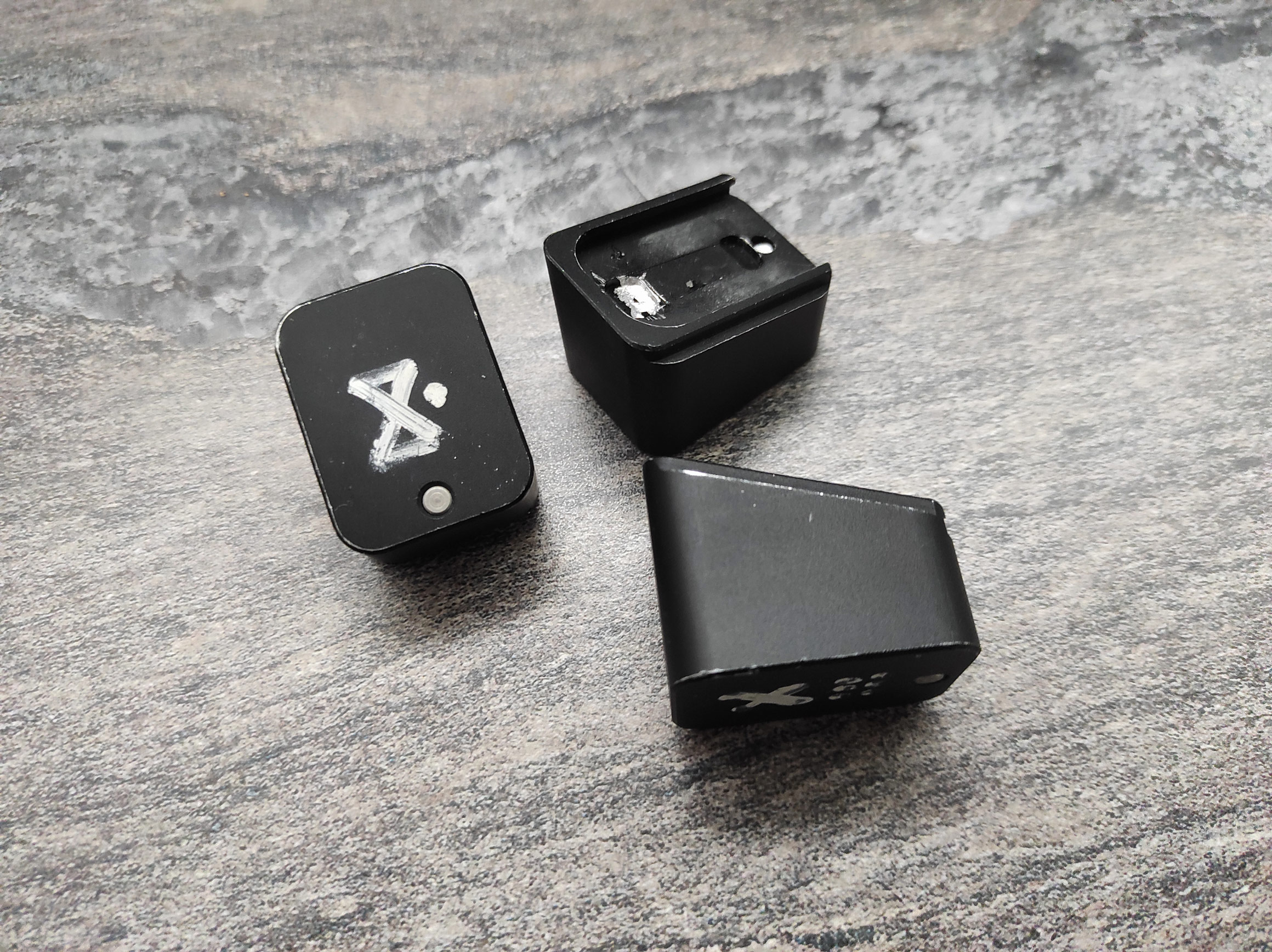 Aluminiowe stopki magazynka Glock