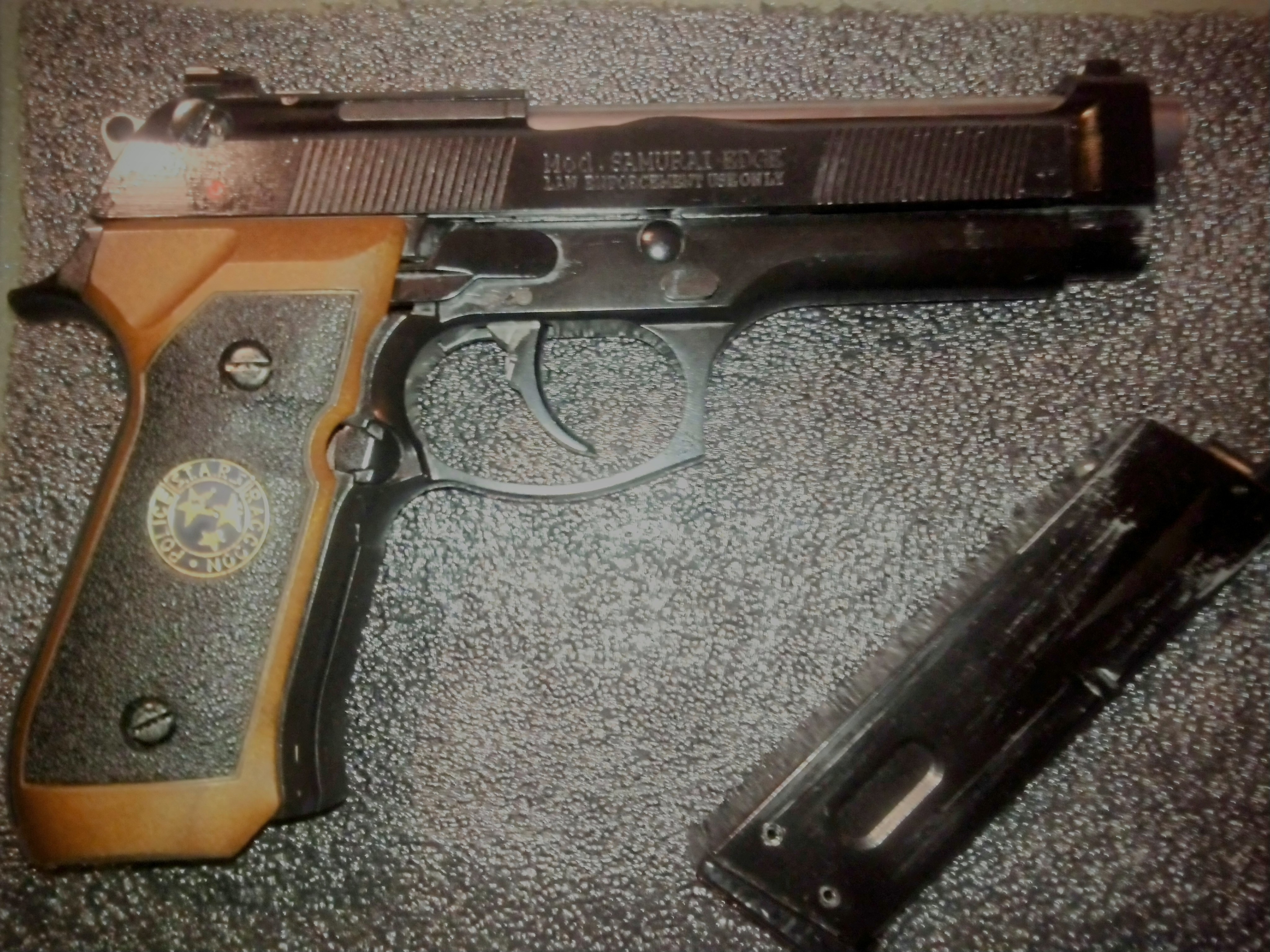 beretta / GREEN GAS / samurai edge / resident evil / po przeglądzie/ GBB