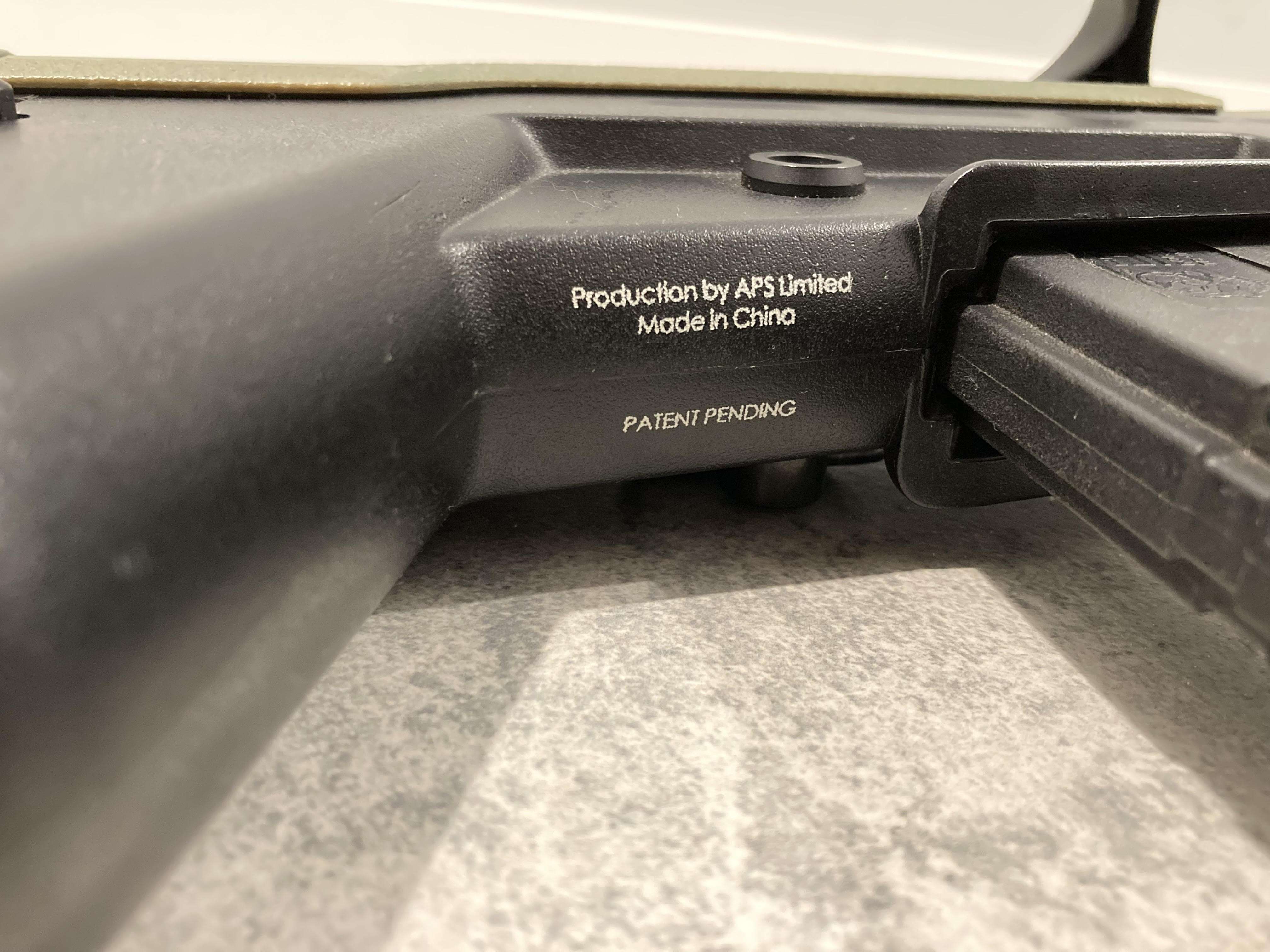 UAR APS, AEG (mocny tuning ~1,9 J)