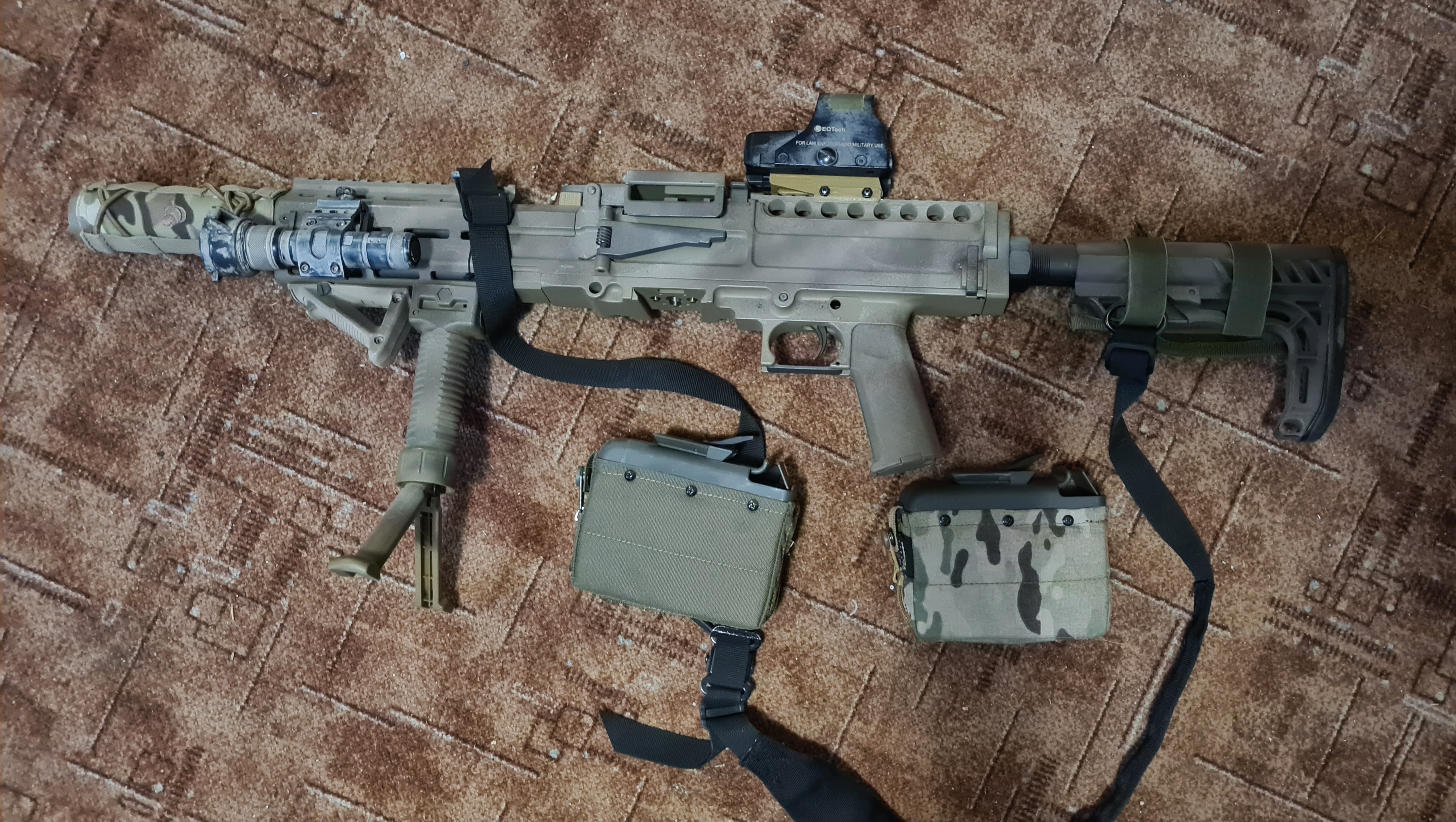 Replika ASG STONER LMG Secutor Aquilla, replika ASG jak M249