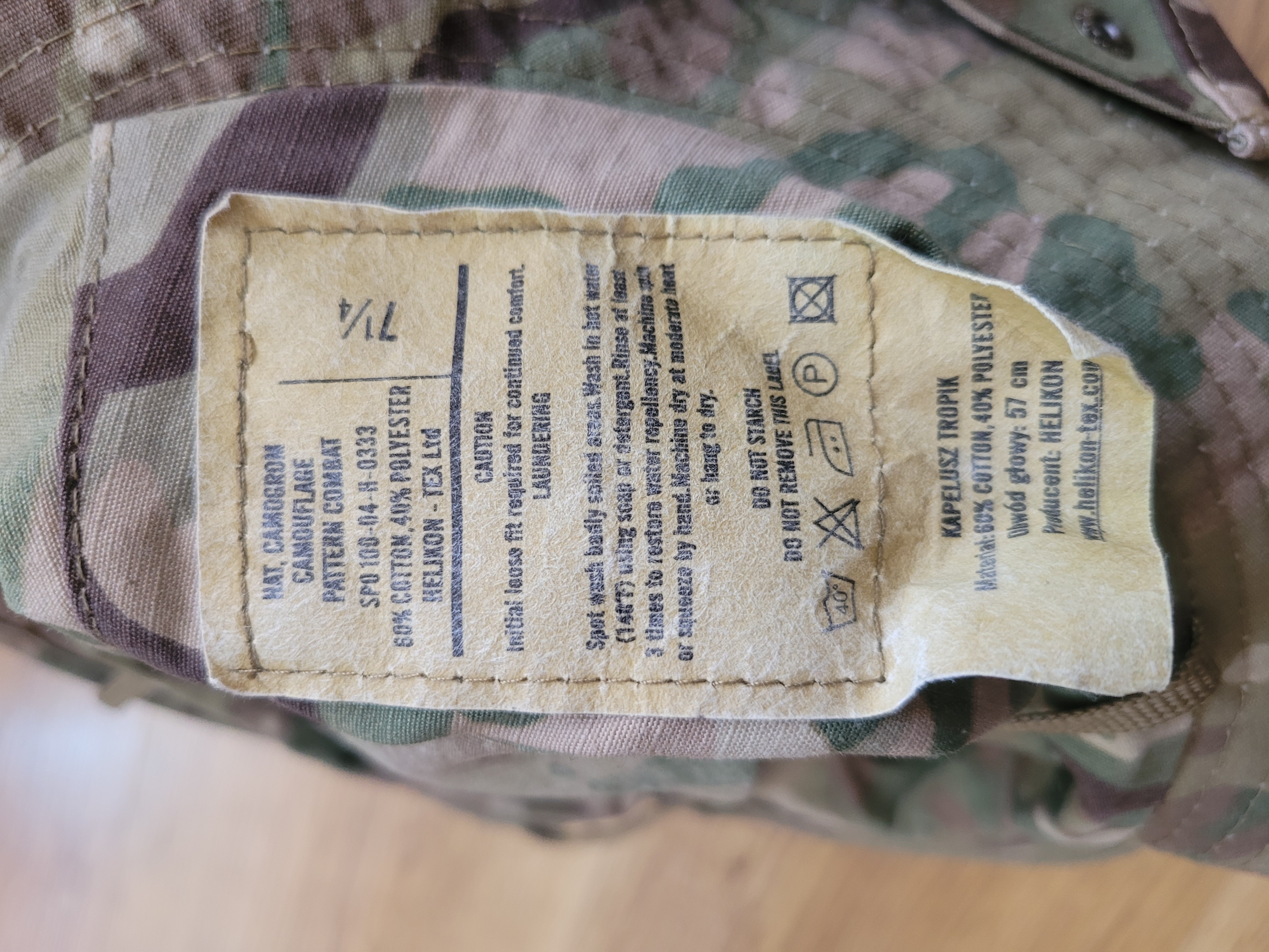 Kapelusz Tropic Camogrom Helikon