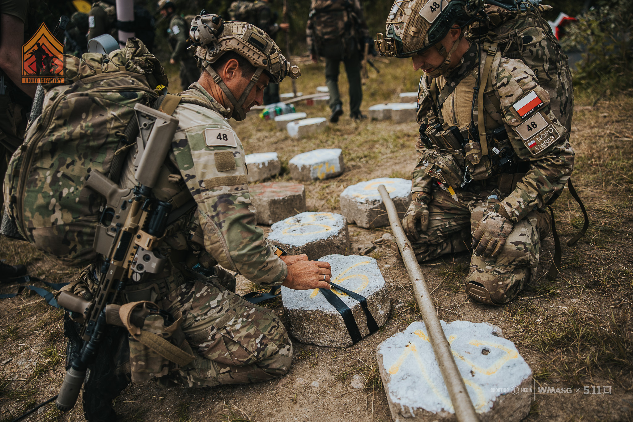 Fotorelacja z zawodów taktyczno-strzeleckich Lekka Piechota, kat. Lekka i MILSIM (18-20.07.2025)