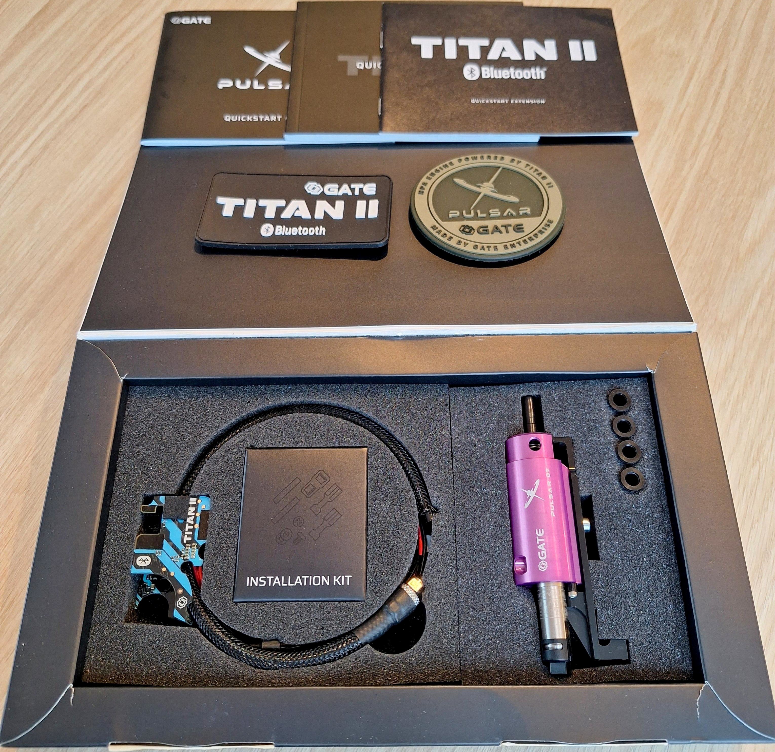GATE PULSAR D2 silnik HPA - zestaw z TITAN II Bluetooth - GWARANCJA!