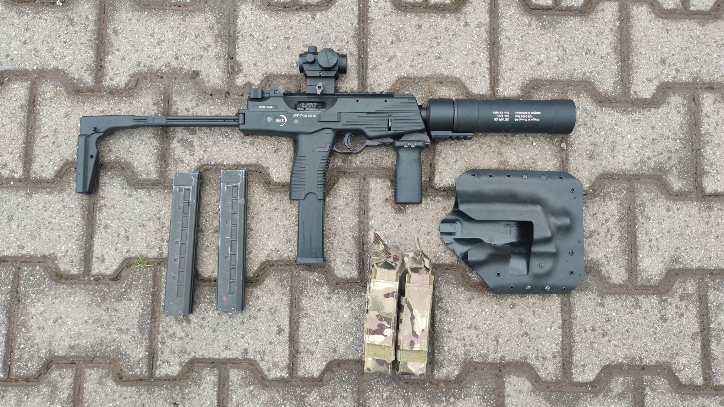 MP9 KWA zestaw!
