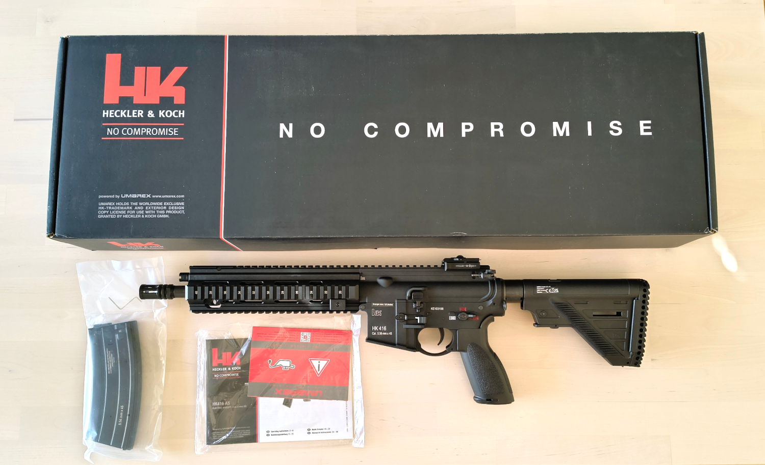 Hk416A5 Umarex AEG 320 fps cqb - nowa replika !