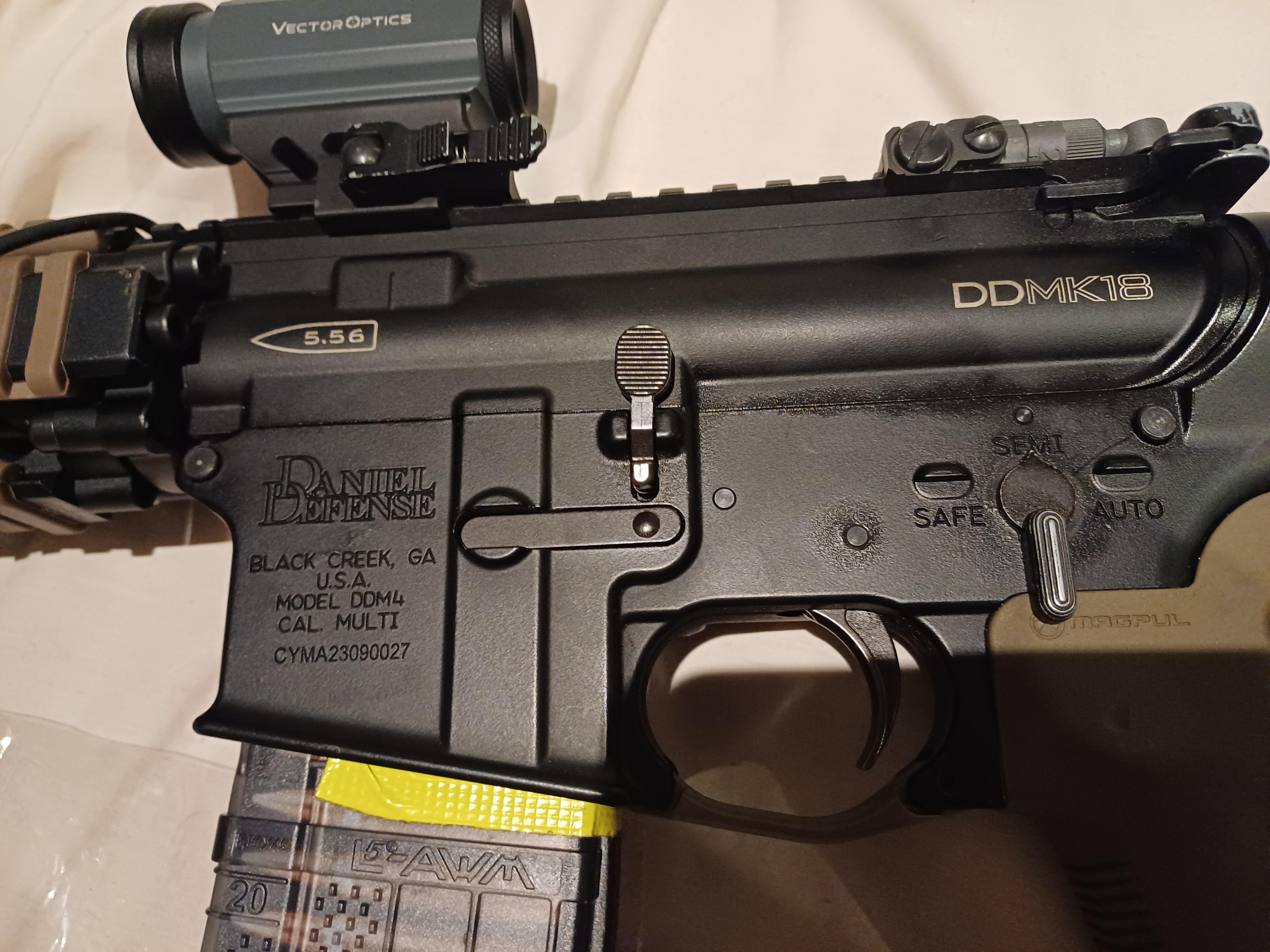 CGS MK18 z dodatkami