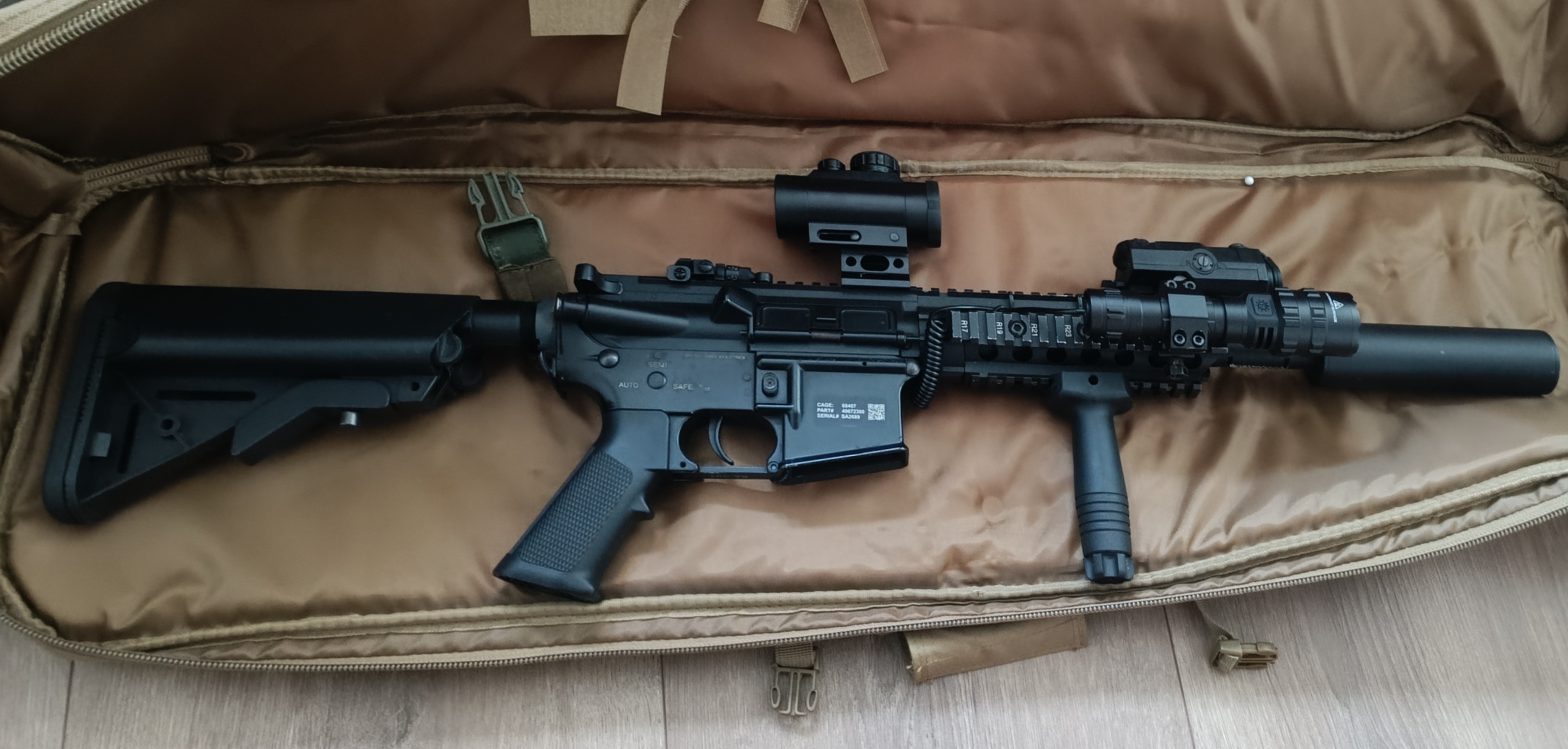 Zestaw ASG z repliką Specna Arms b04 TITAN