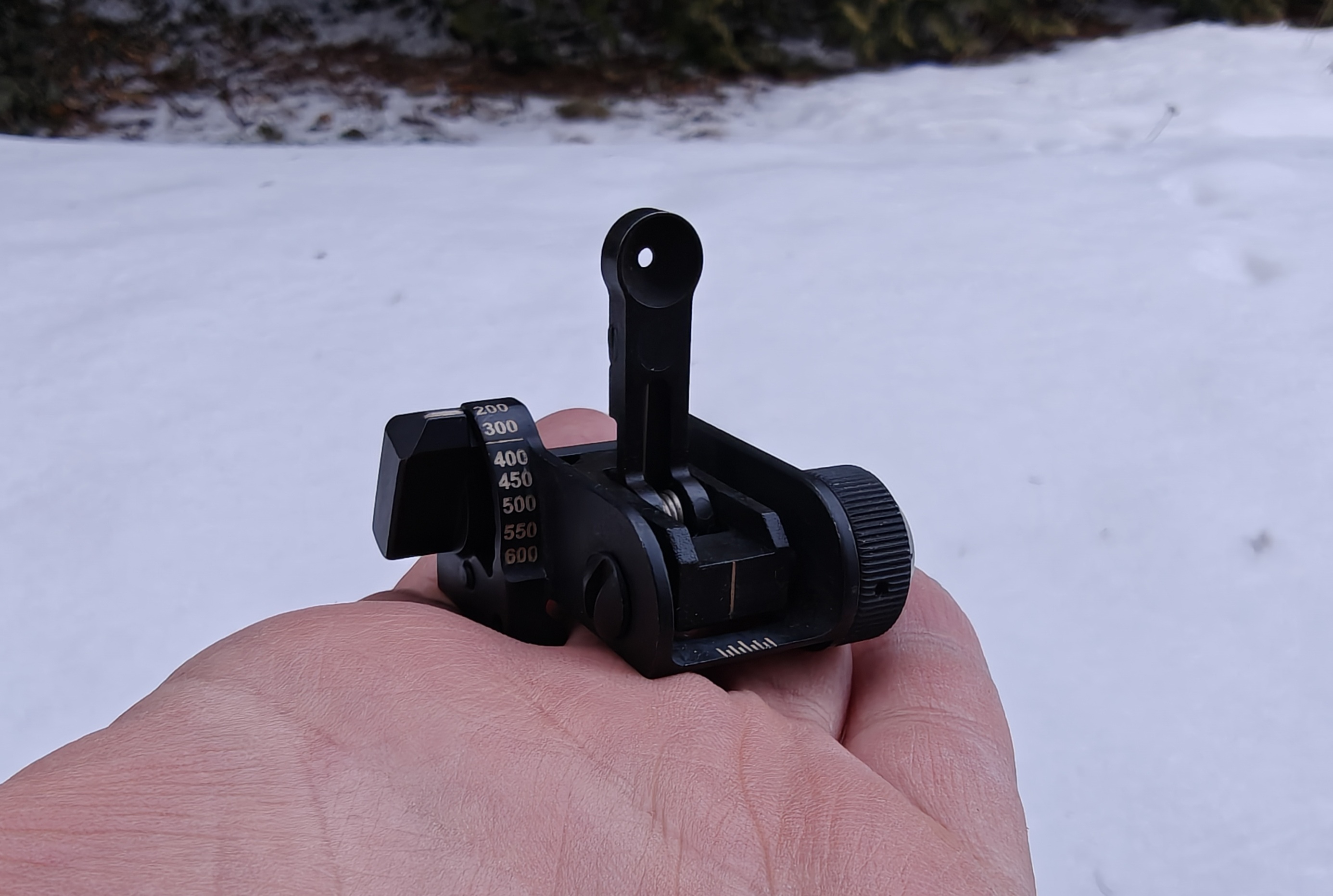 NOWY Iron Sight FLIP-UP MATECH BUIS 600m