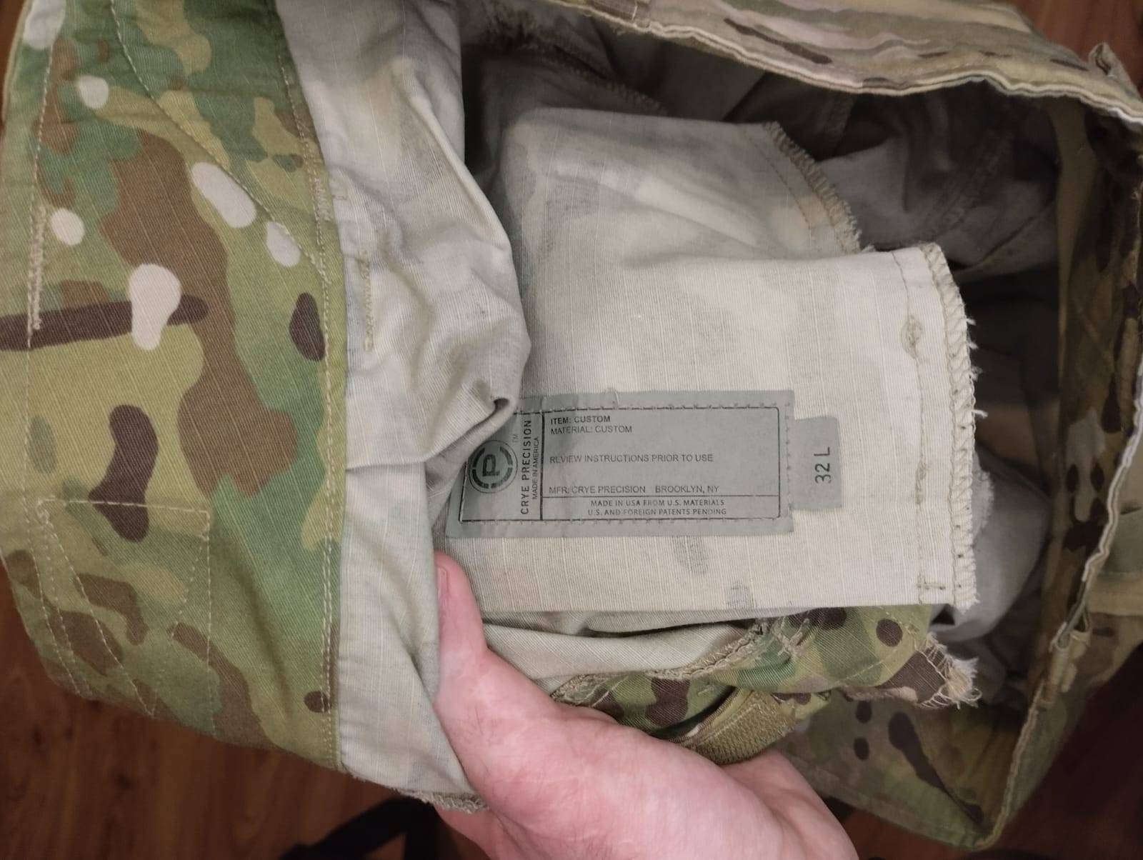 Crye Precision G2 UKSF Custom 32L