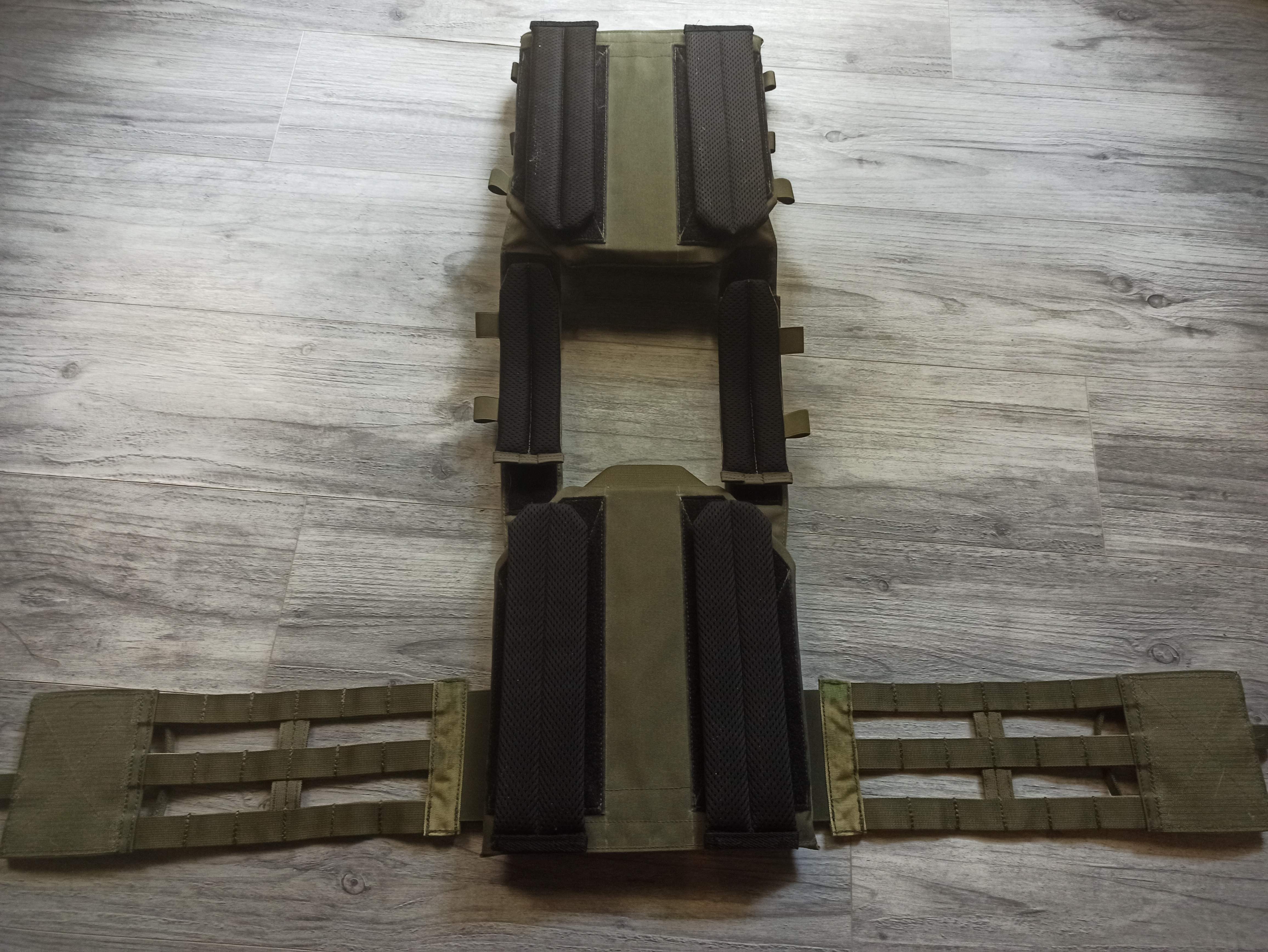 ATACS FG plate carrier 2w1 Cordura 1000D zestaw NOWY - UNIKAT