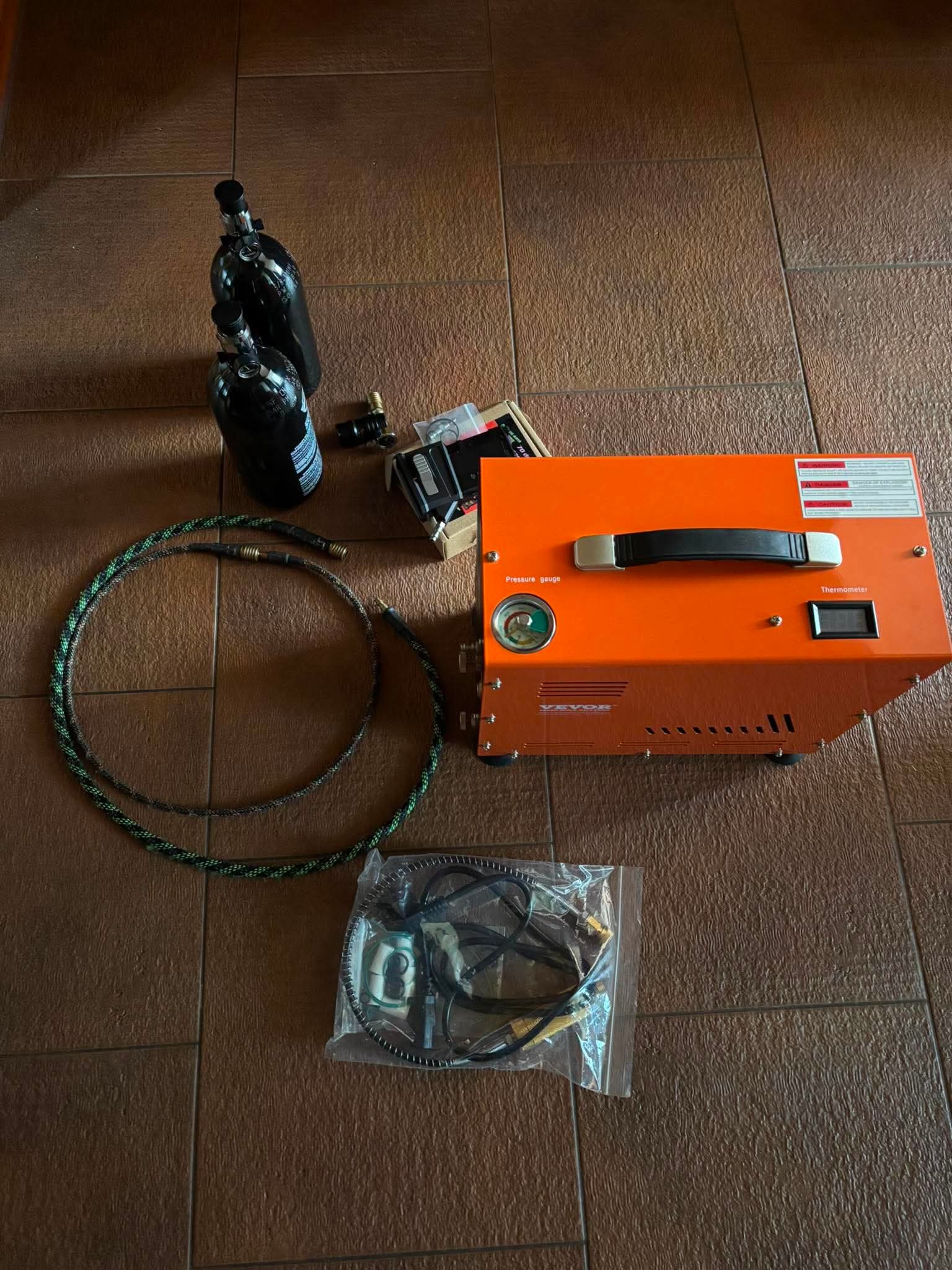 Zestaw HPA do asg MWS TM/DE - mancraft, kompresor itd