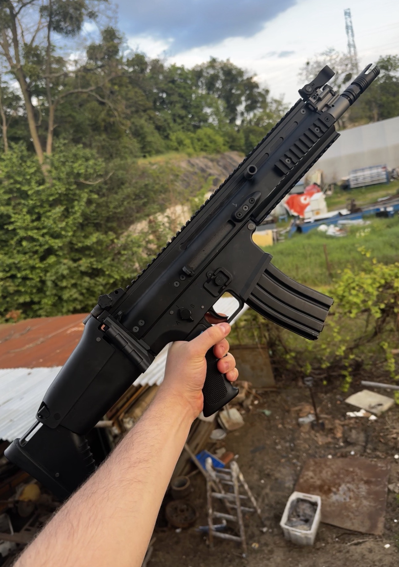RA-TECH WE MK16 MOD 0 Open Bolt