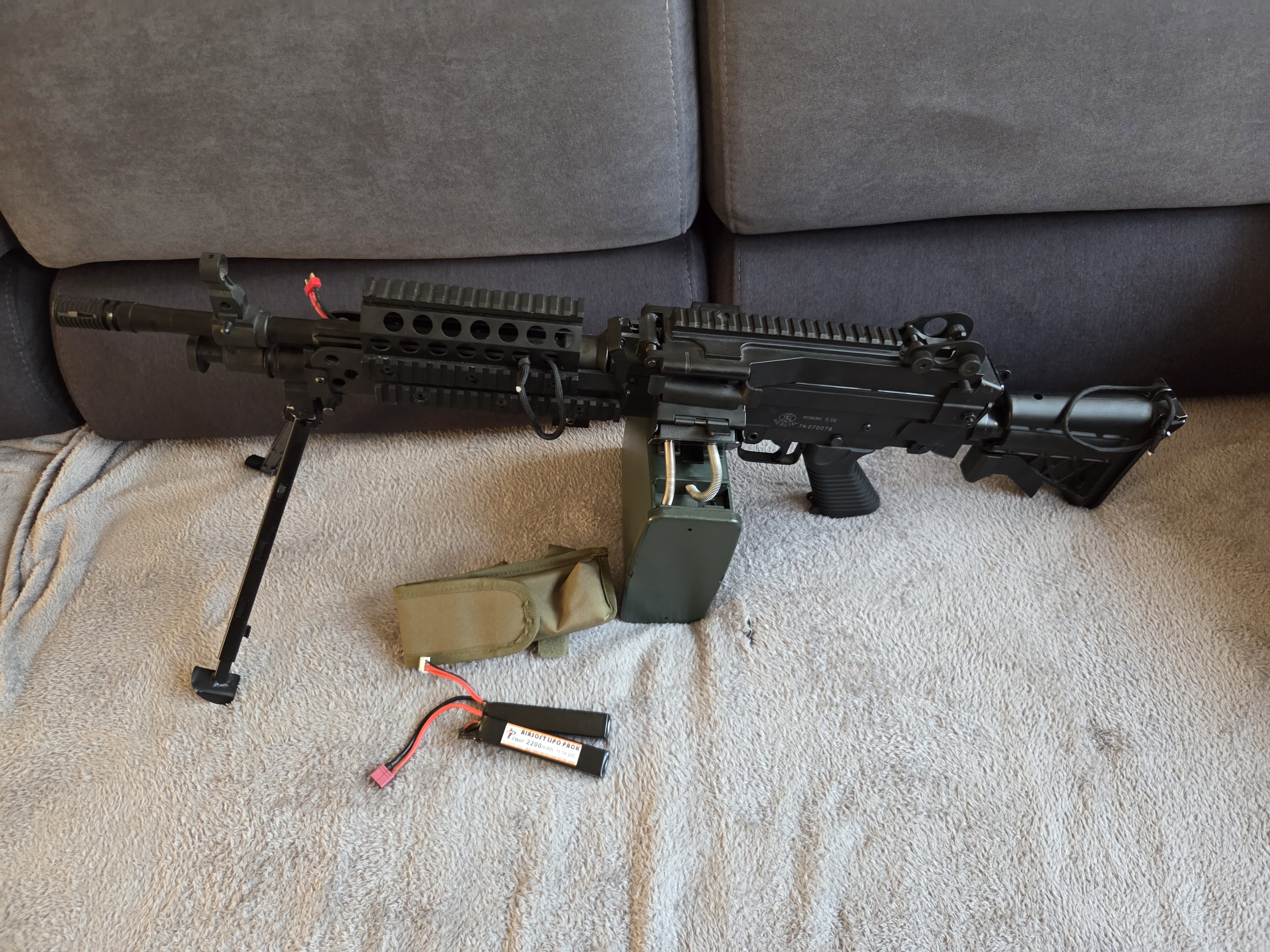 A&K MK46 MOD 0 Sports Line – 1,8 J / 17,4 RPS LiPo 11,1 V