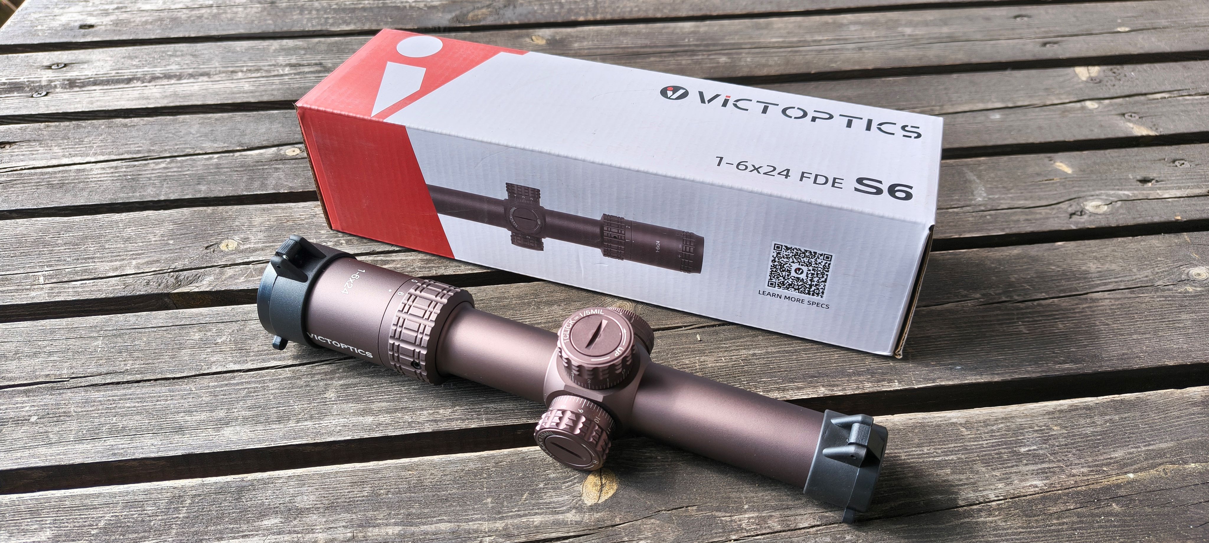 NOWA VictOptics S6 1-6x24 SFP TAN