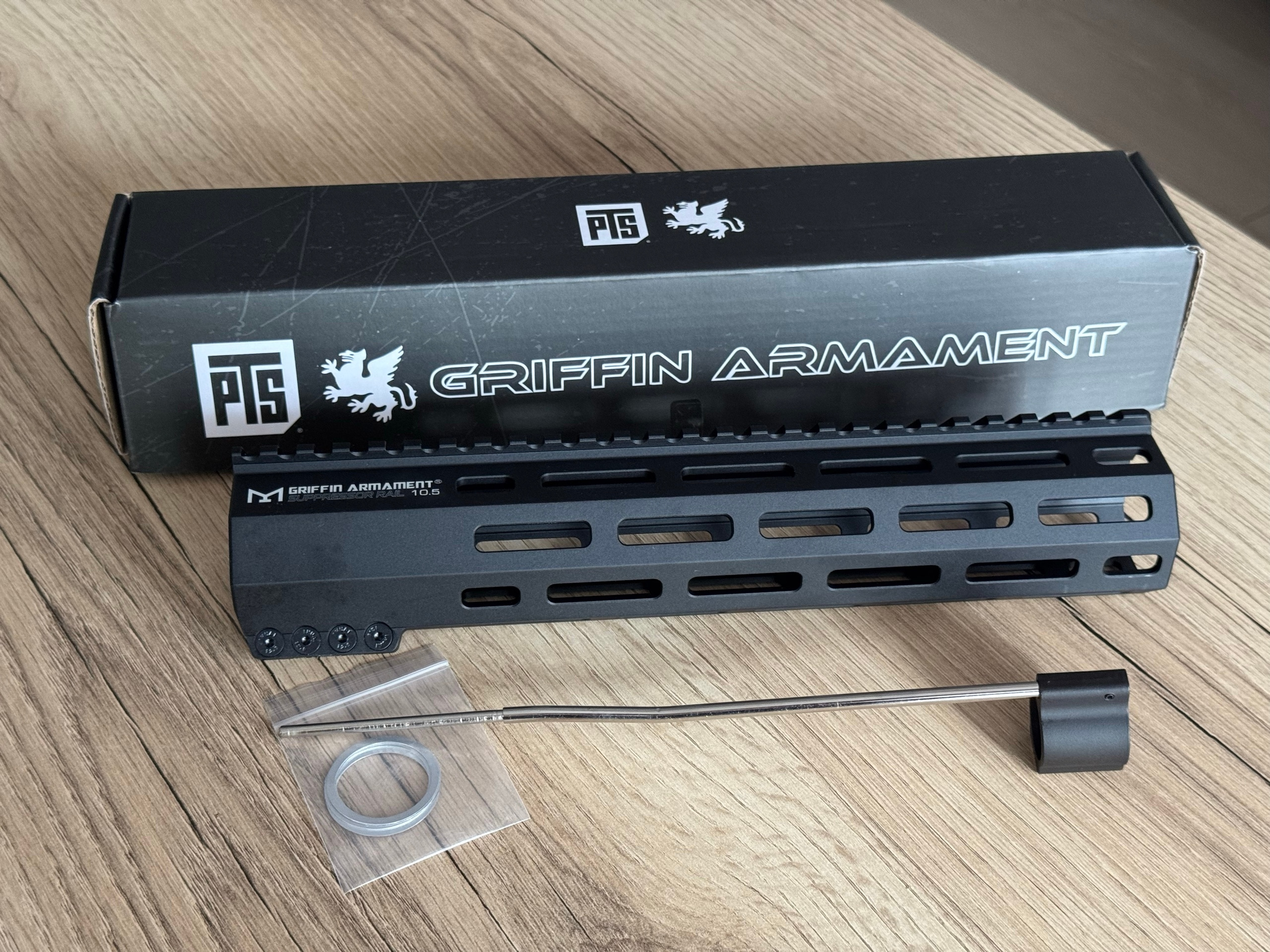 Front handguard PTS Griffin Armament SR-Rigid 10.5” M-LOK szyna ris łoże