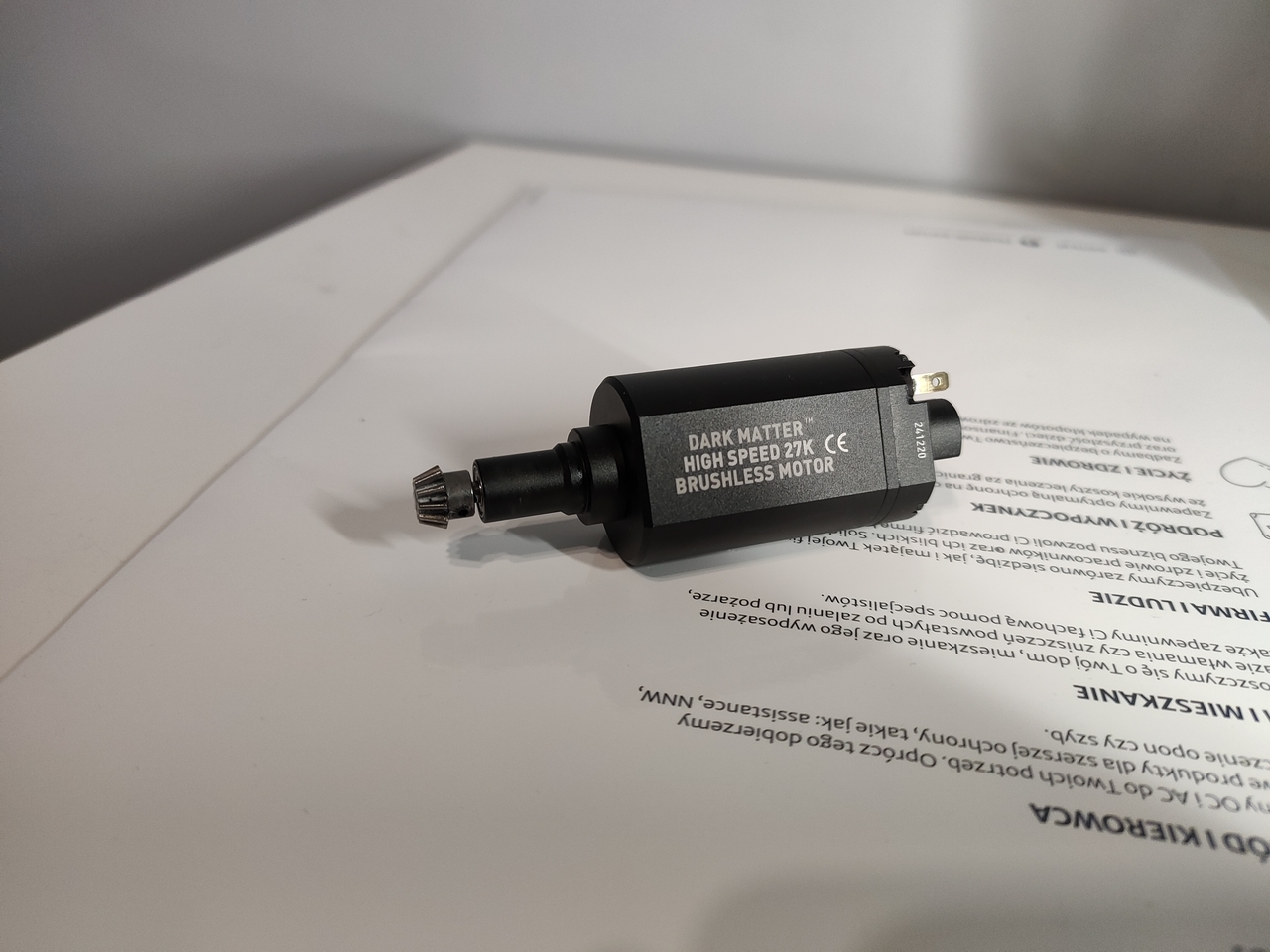 Silnik bezszczotkowy SA Dark Matter 27K Nowy