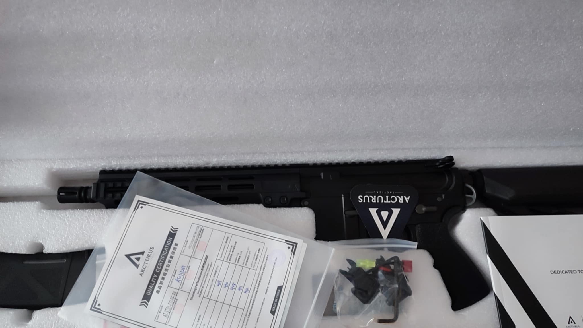 Arcturus LWT MK-I CQB 10" AEG SPORT SE™ NOWY + cały komplet dodatków NOWYCH