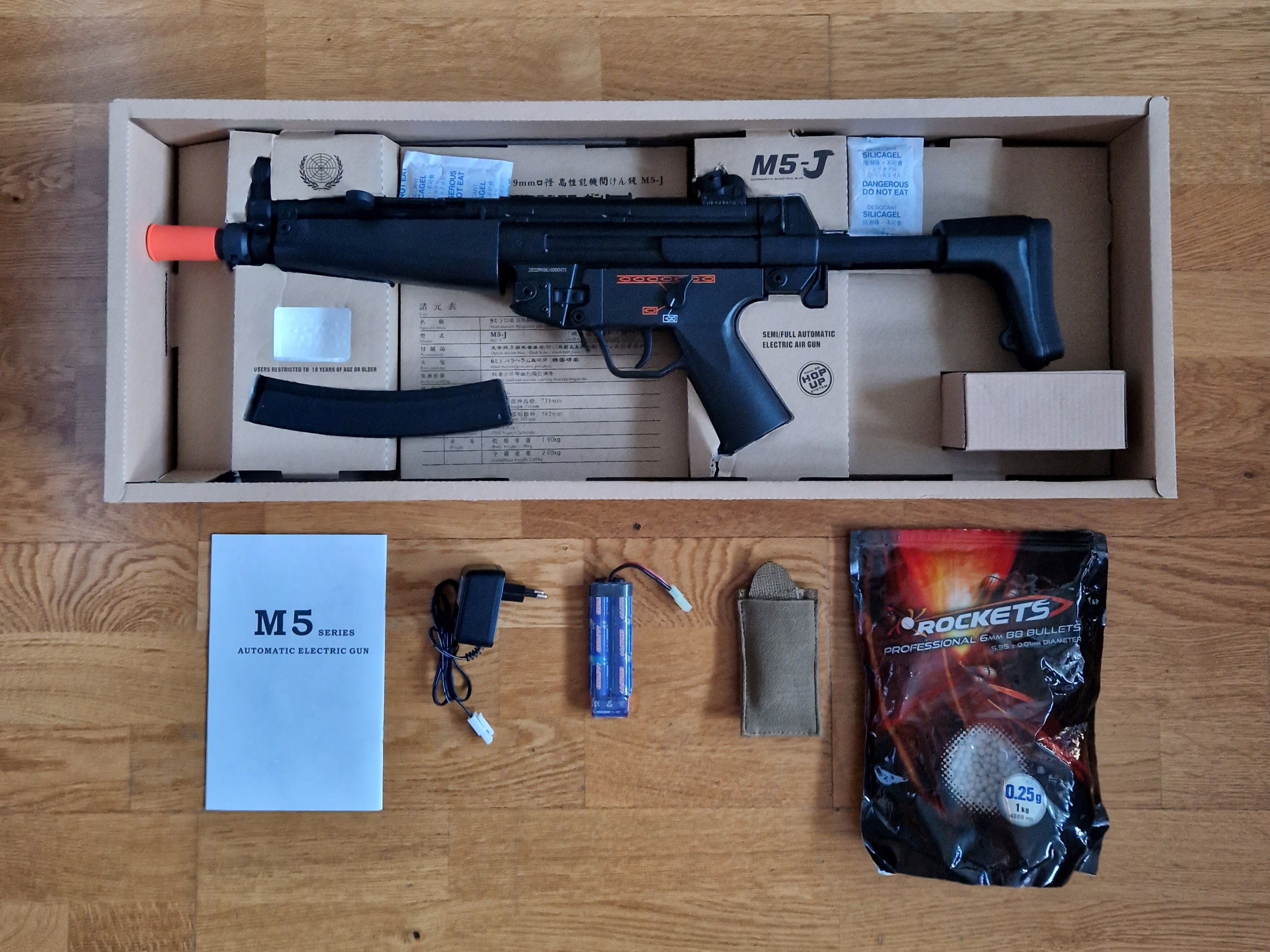 MP5 od JG zestaw | M5 - J JG