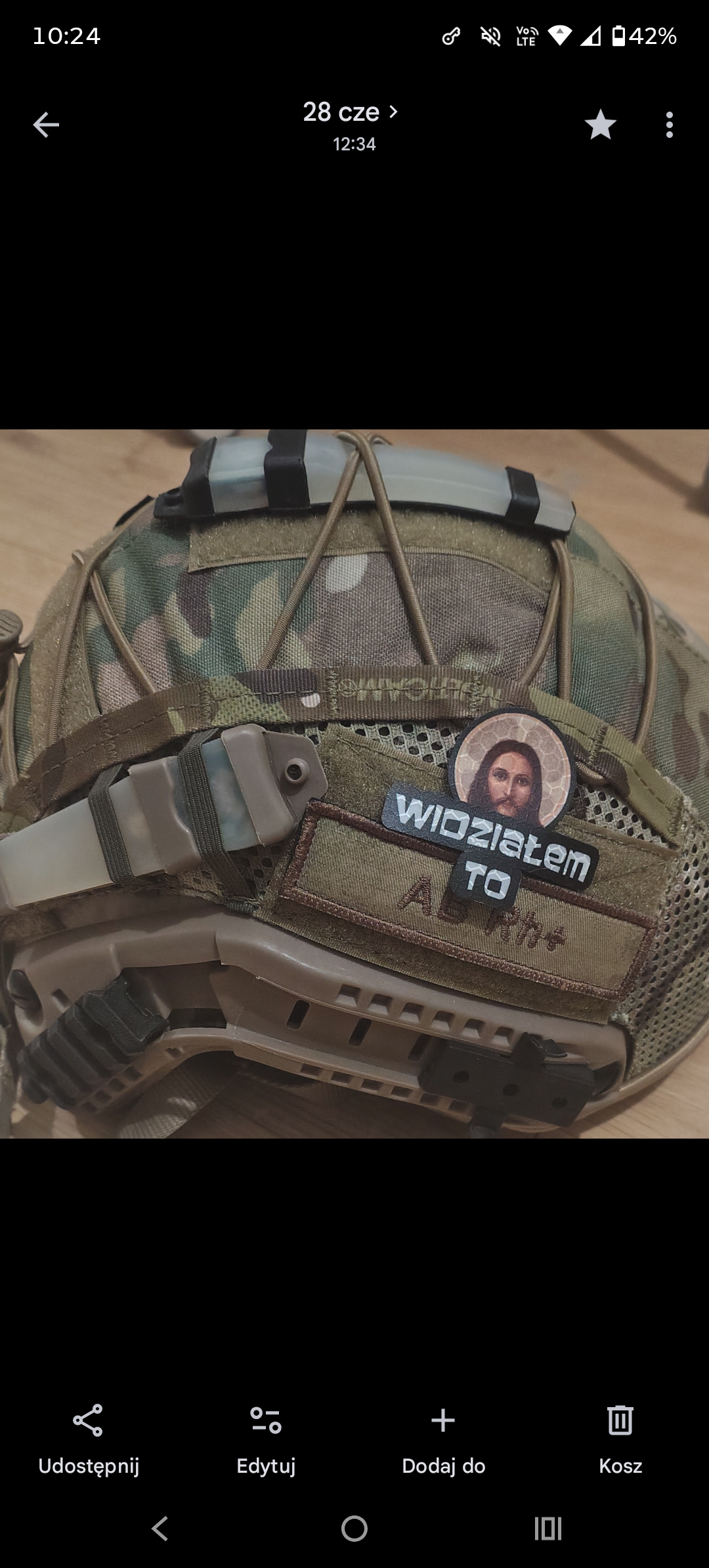Replika hełmu FMA plus pokrowiec DBR Custom Gear