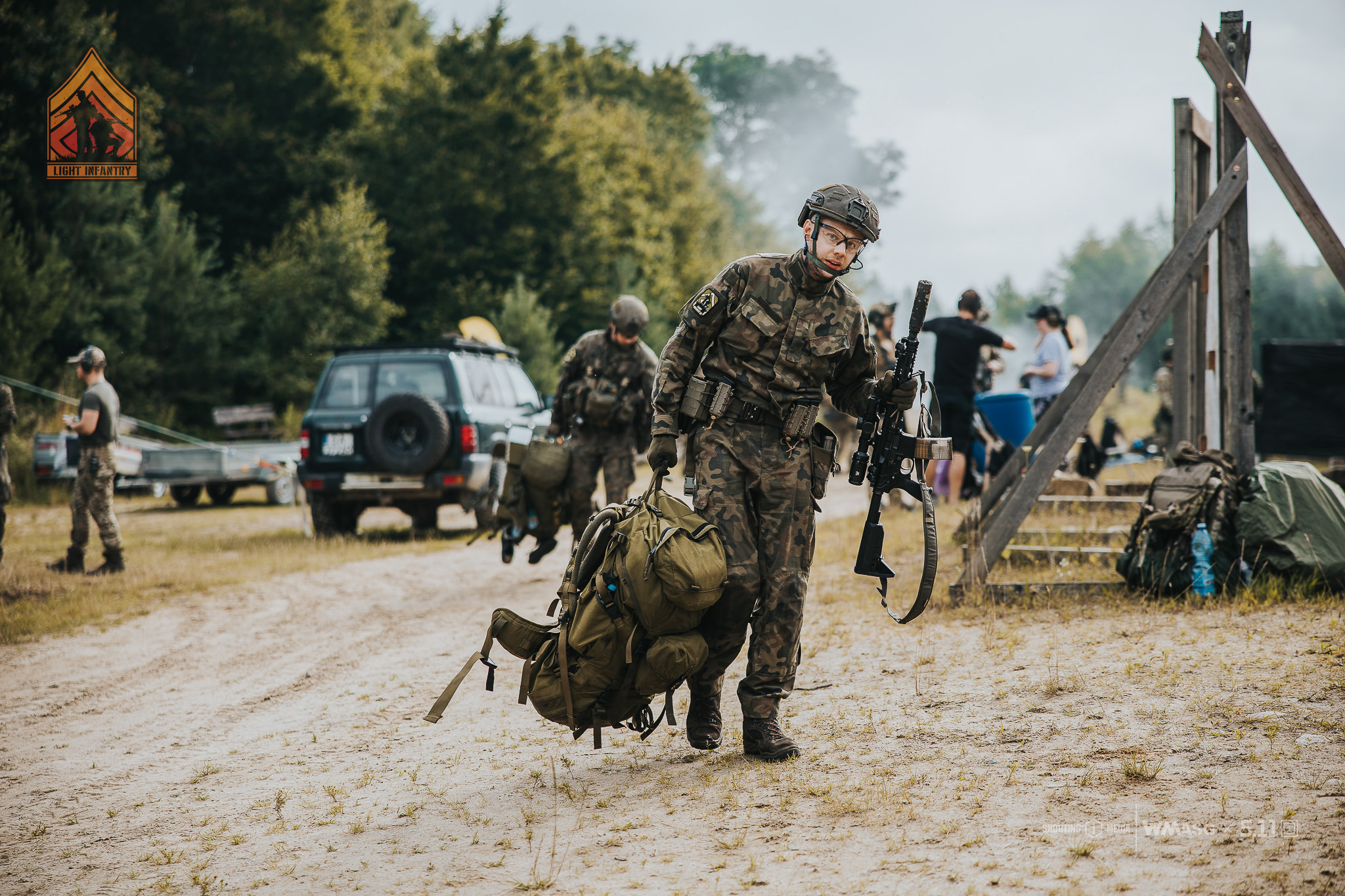 Fotorelacja z zawodów taktyczno-strzeleckich Lekka Piechota, kat. Lekka i MILSIM (18-20.07.2025)