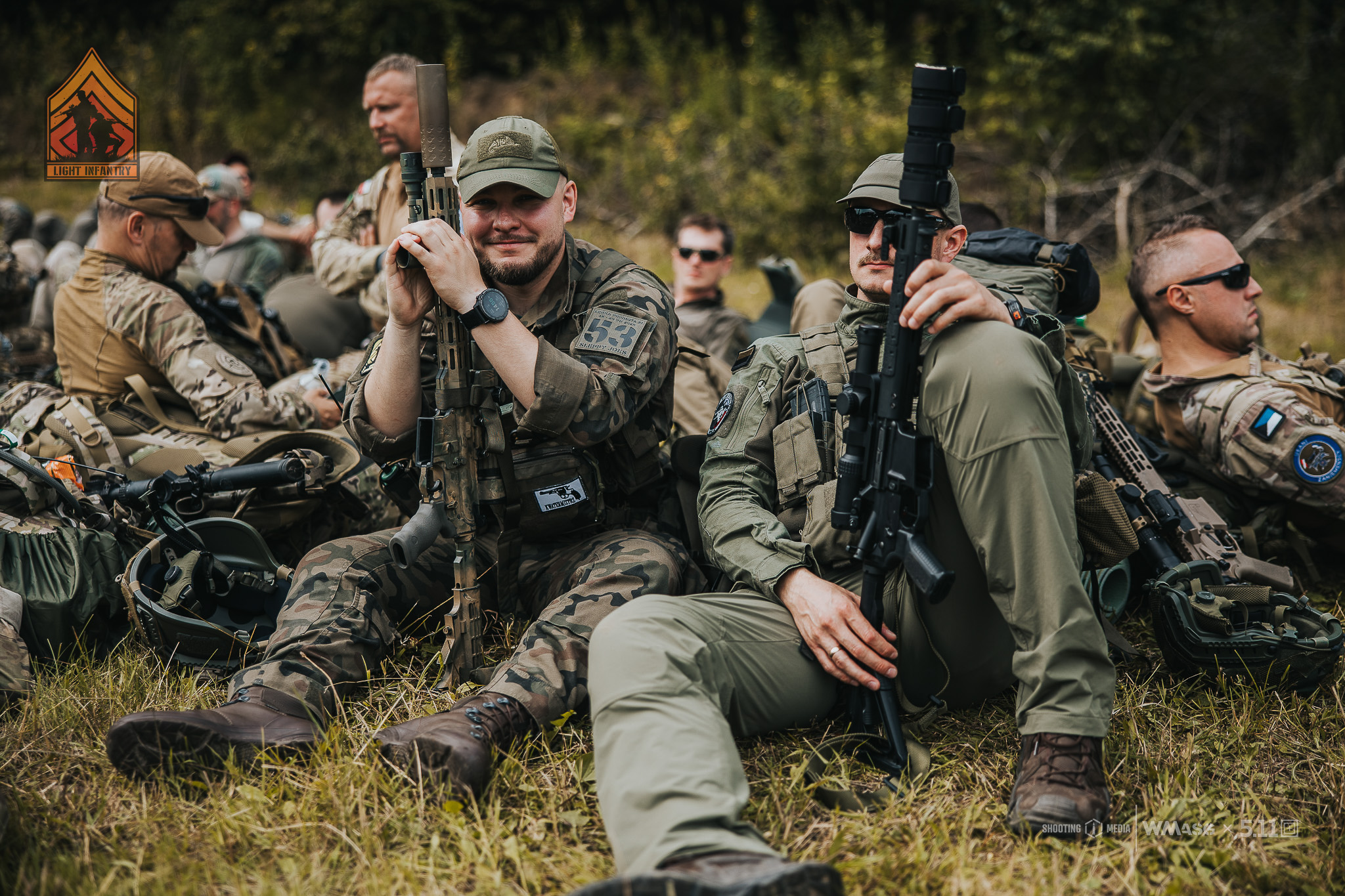 Fotorelacja z zawodów taktyczno-strzeleckich Lekka Piechota, kat. Lekka i MILSIM (18-20.07.2025)