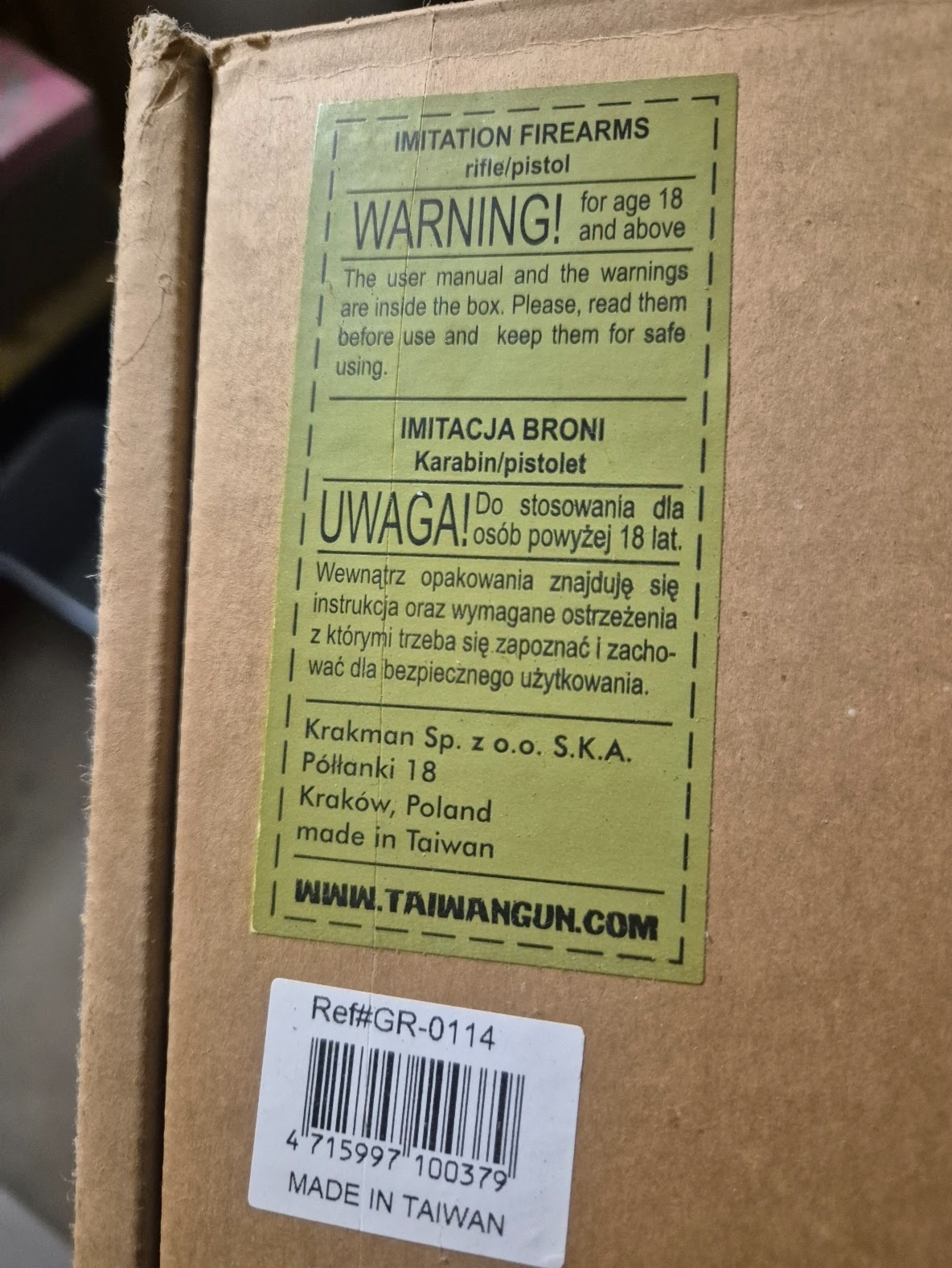 WE 999C - gas blow back