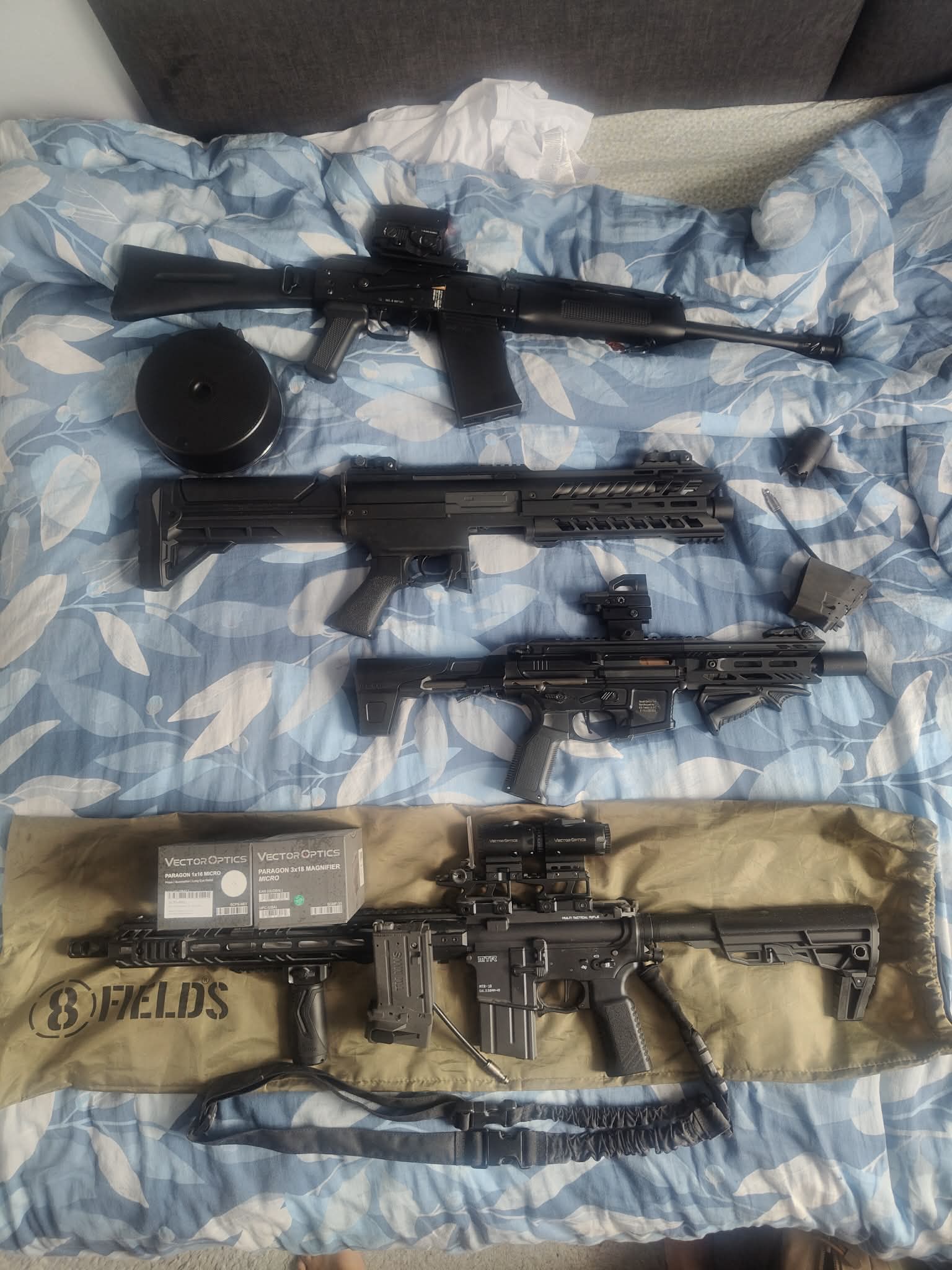 Pistolet maszynowy EBB ICS CXP-MARS PDW9 - czarny