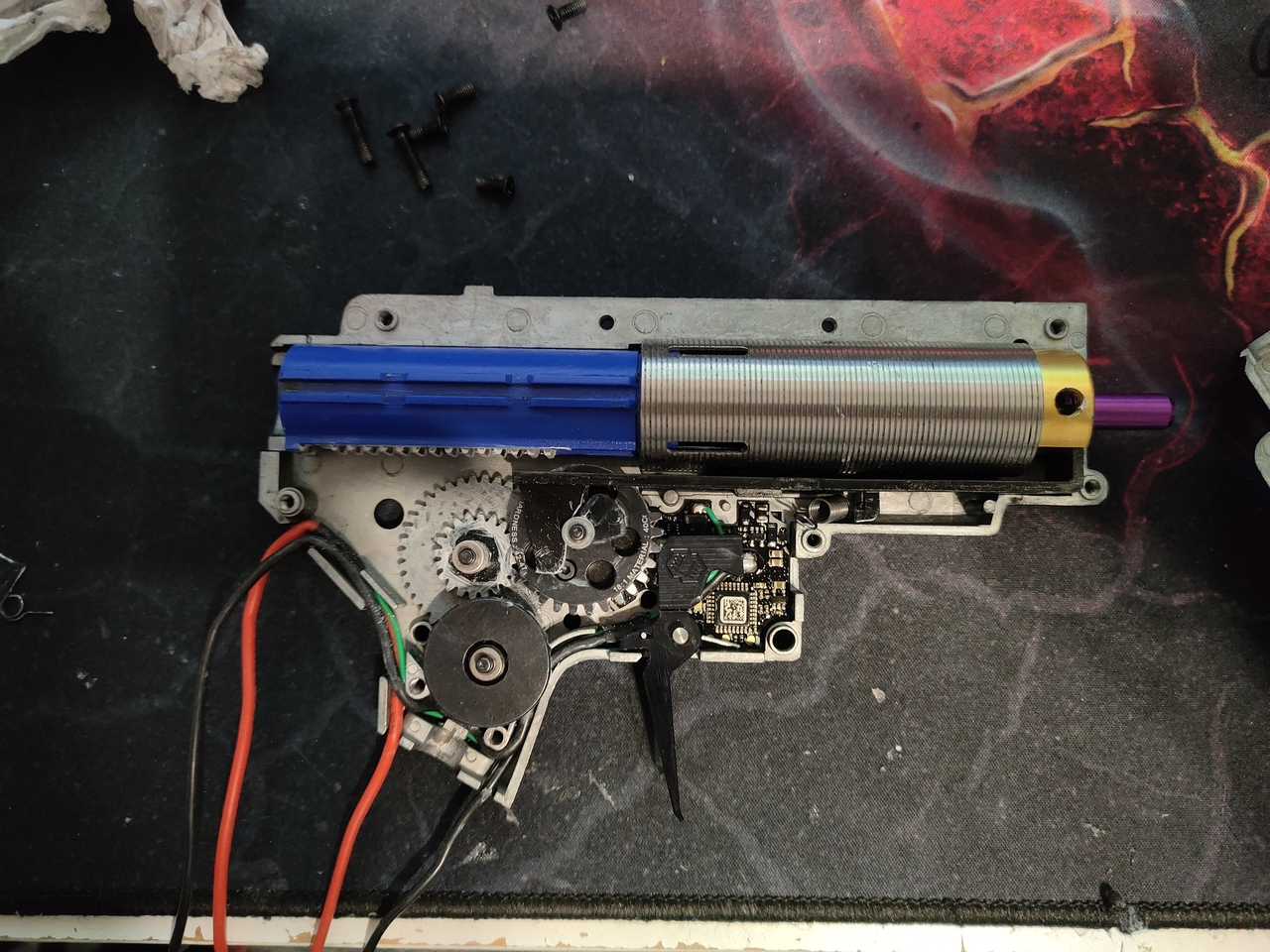 Kompletny Gearbox v2 (Aster, Jvan 18:1, SHS)