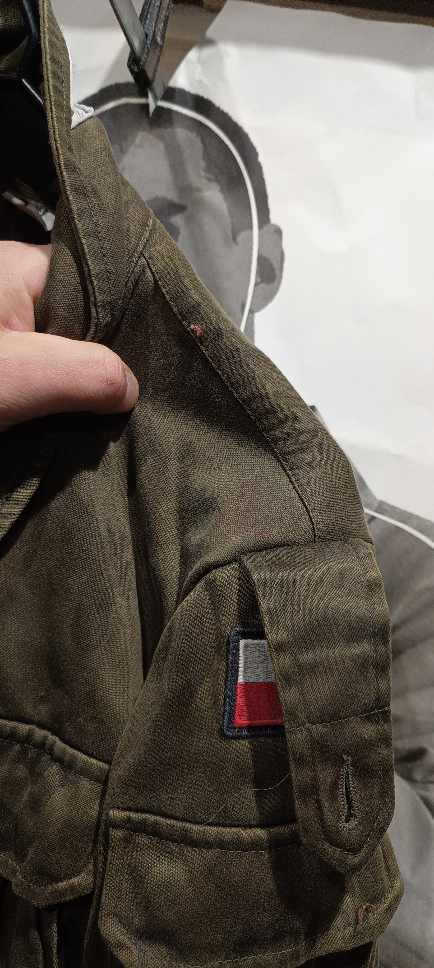 Bluza mundurowa wz93 KAMA w słabym stanie