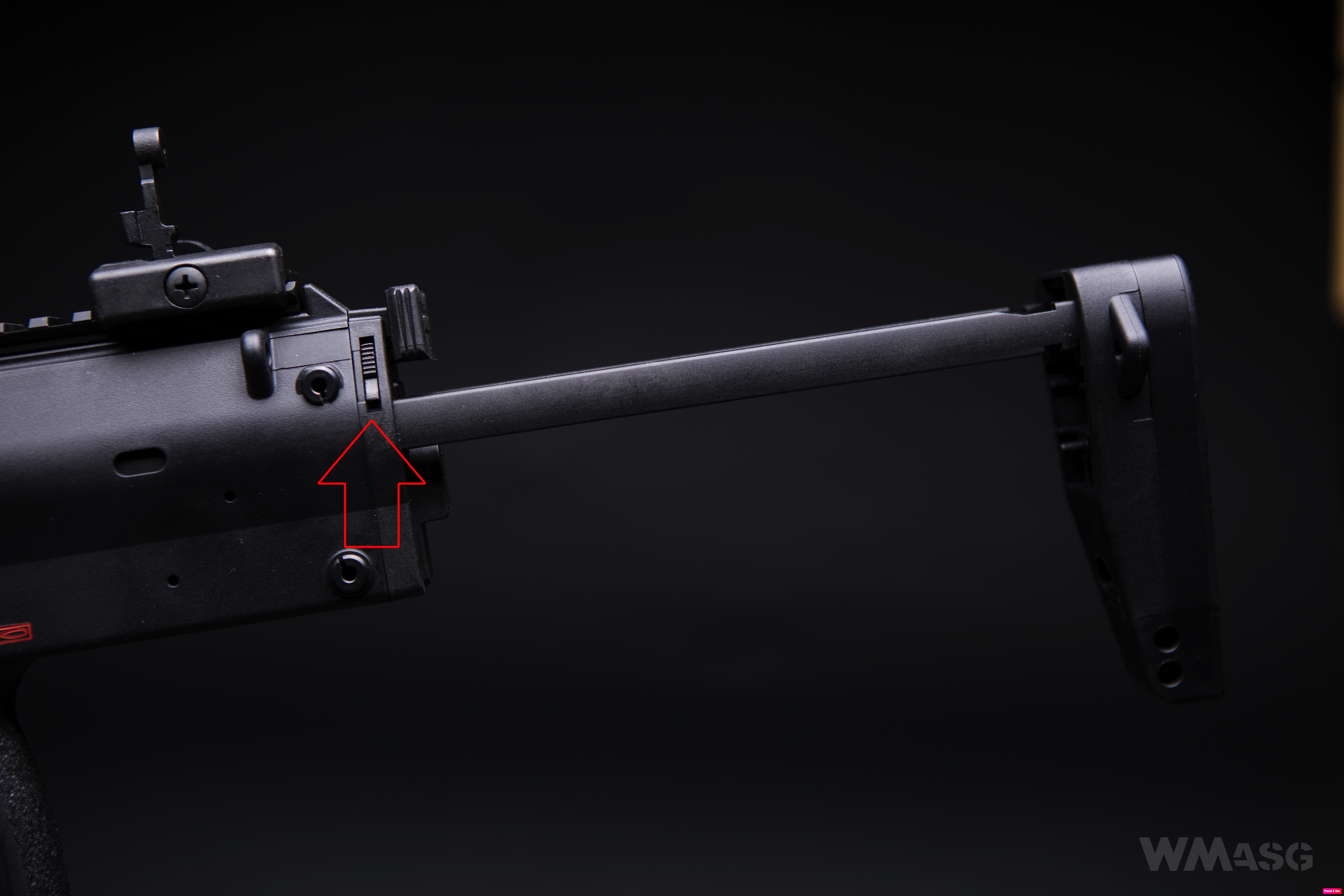 HK MP7A1 AEG - Umarex/VFC - z zewnątrz