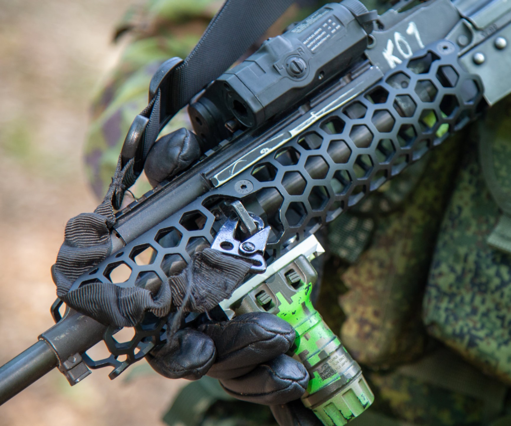 HEXAGON handguard by KIZUNA WORKS | WMASG - Airsoft & Guns