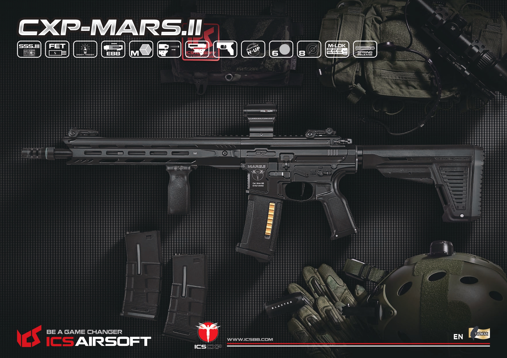 ICS Cxp Mars 2 s3 EBB Mosfet