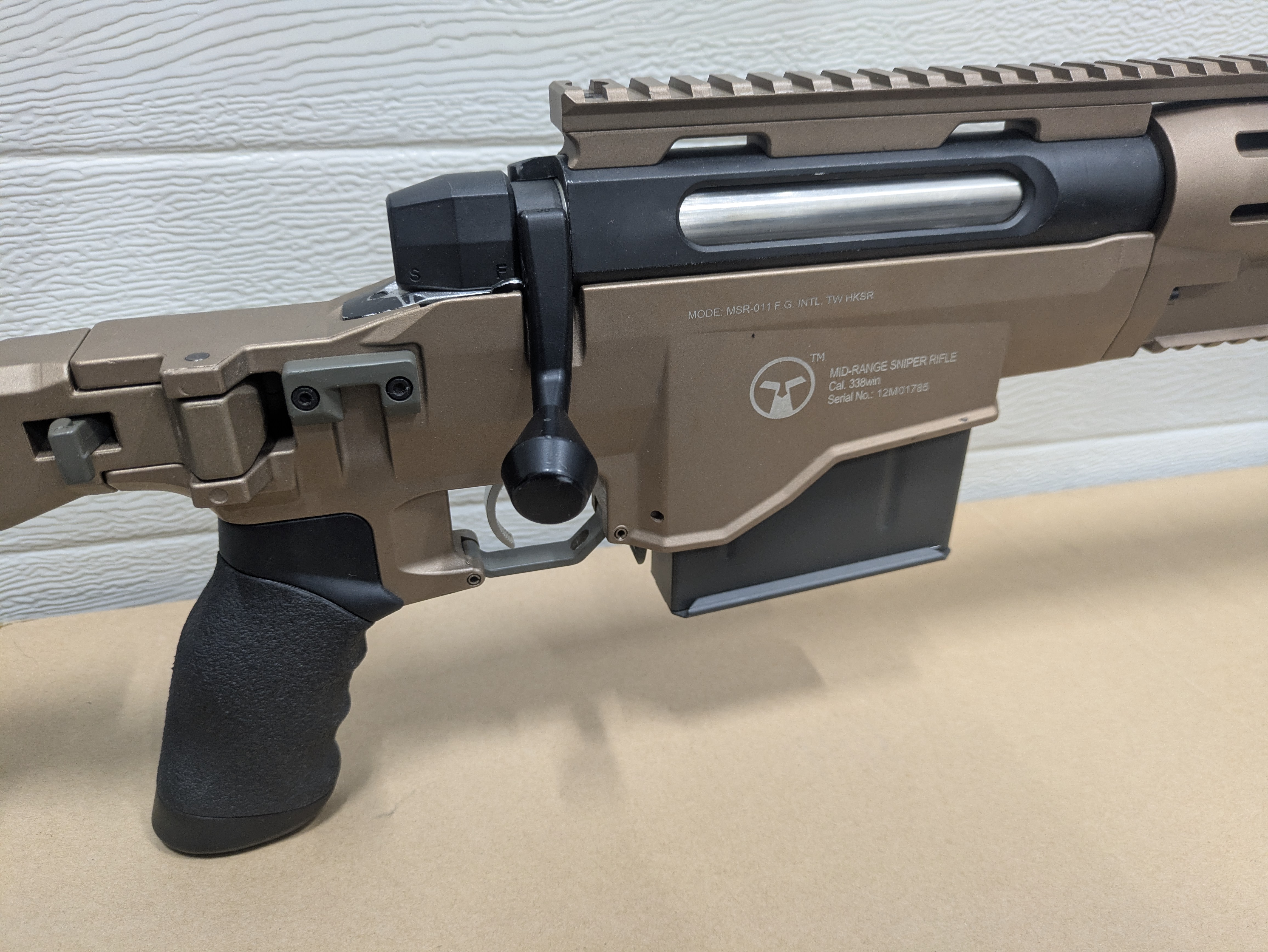 ARES MSR 338 sniperka doinwestowana