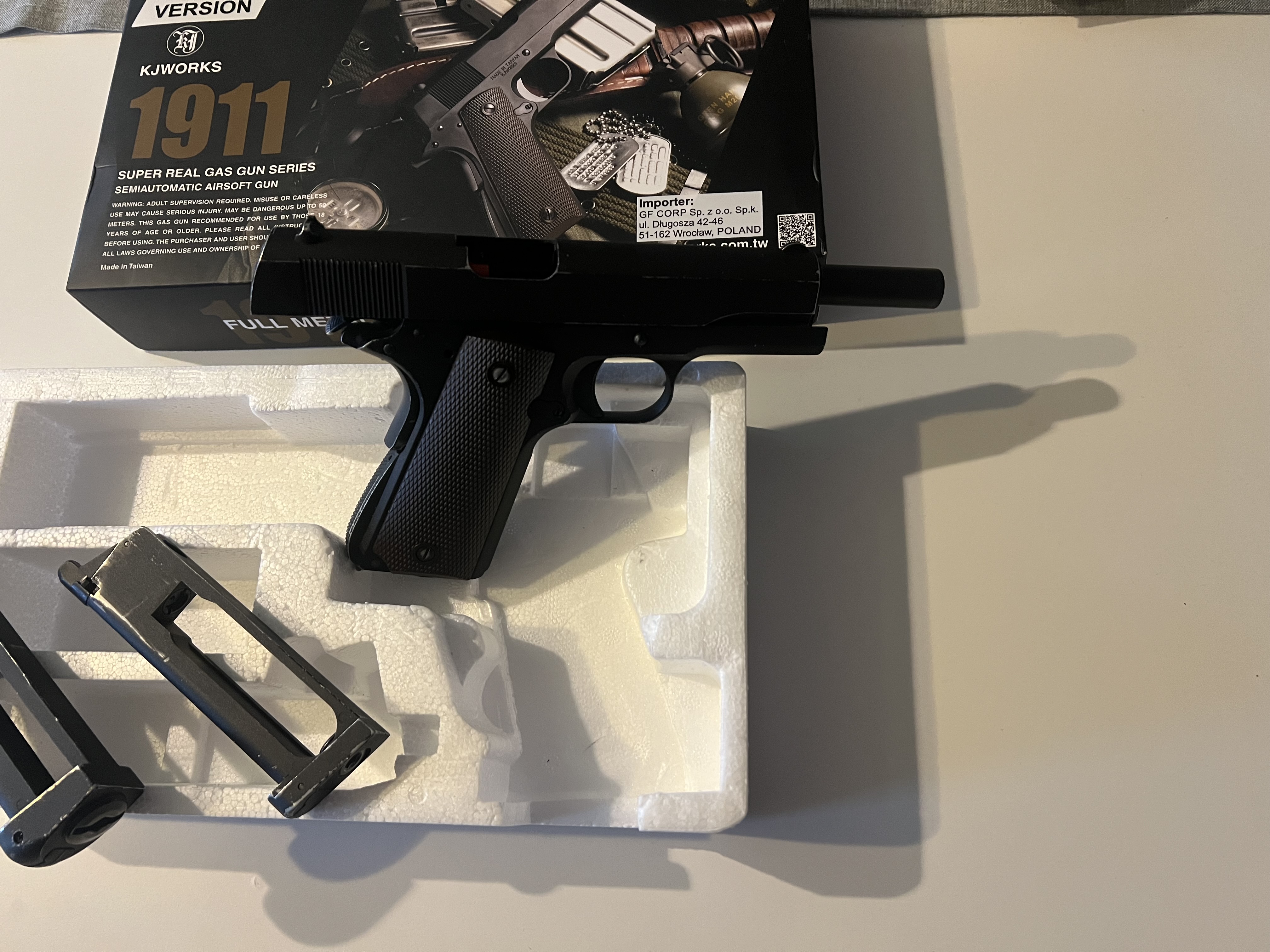 Replika asg kjw colt 1911