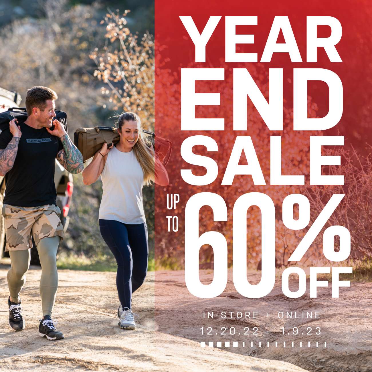 Sale at 5/11 - up to 60% off