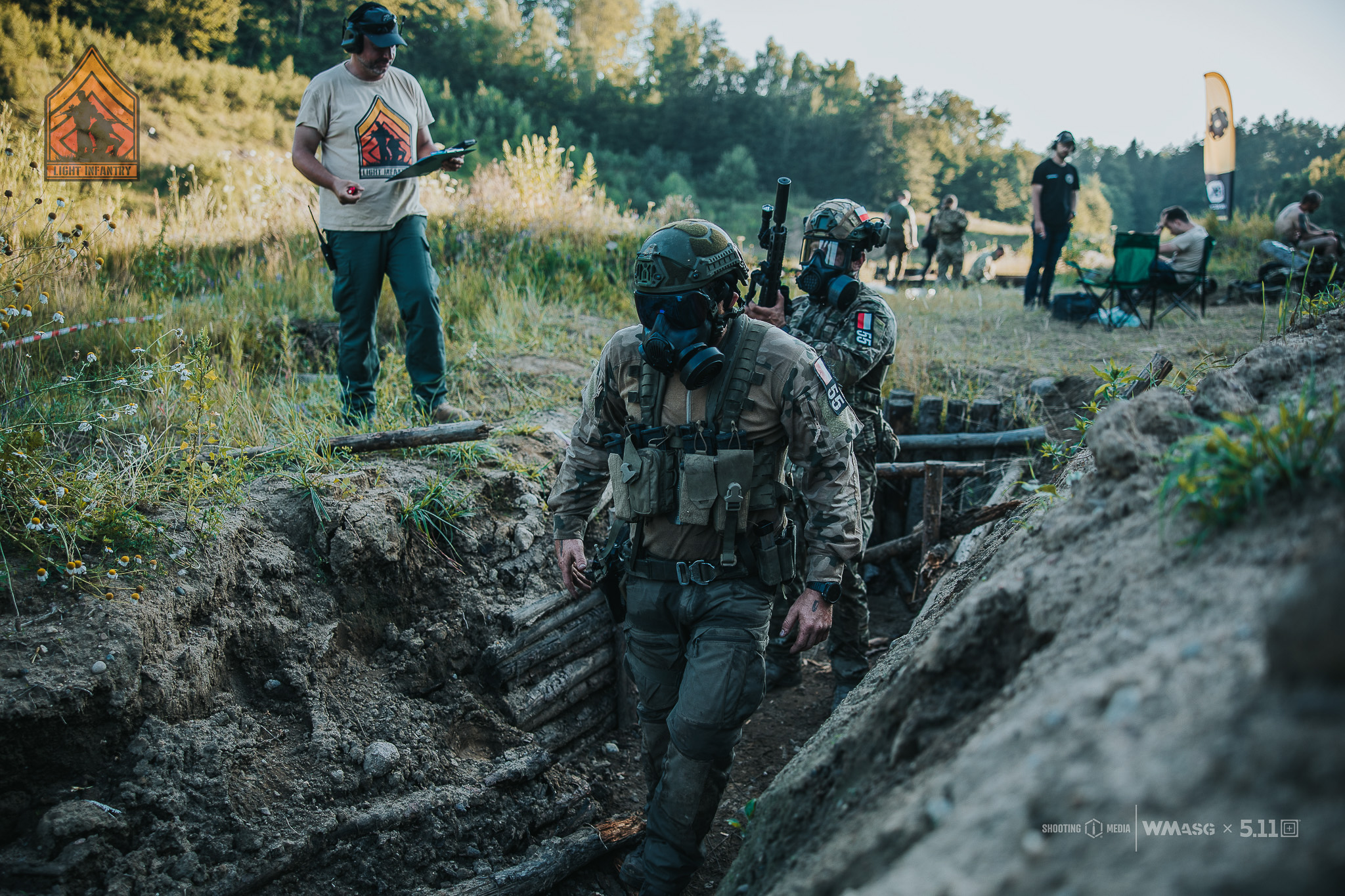Fotorelacja z zawodów taktyczno-strzeleckich Lekka Piechota, kat. Lekka i MILSIM (18-20.07.2025)