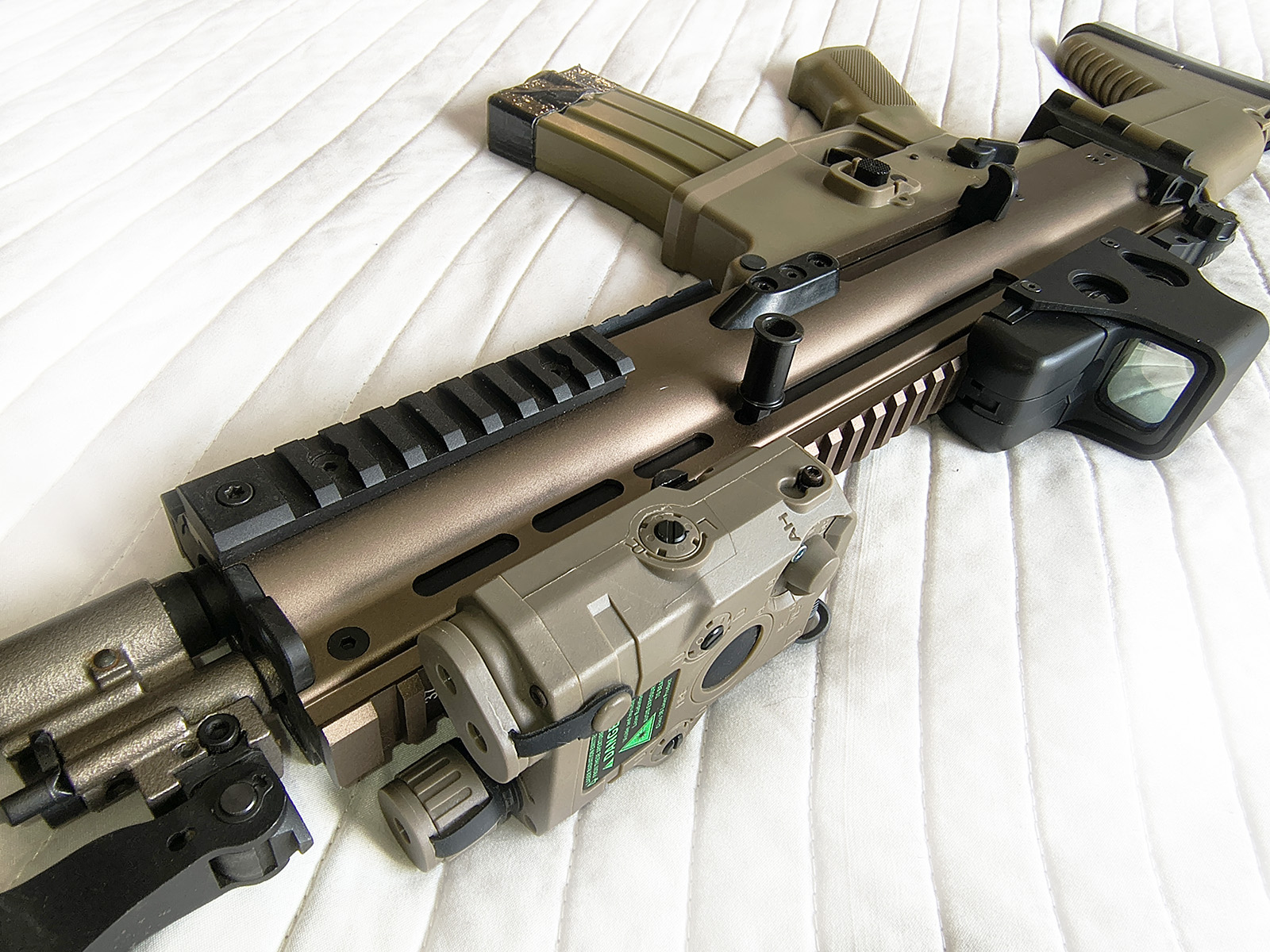 Karabin AEG SCAR-L VFC + duży zestaw akcesoriów