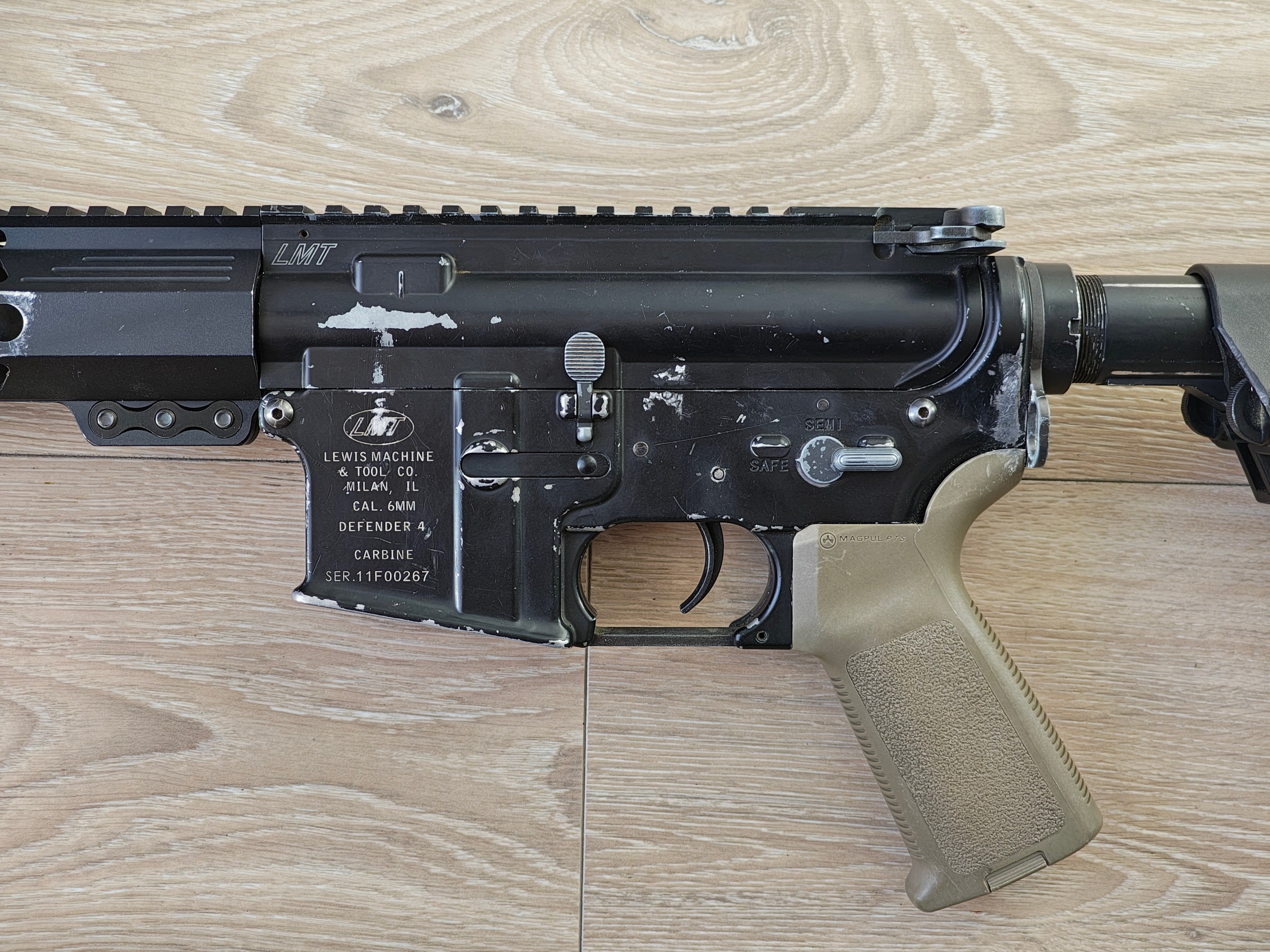 KWA LMT Defender 4 15.6” MLOK 444 fps