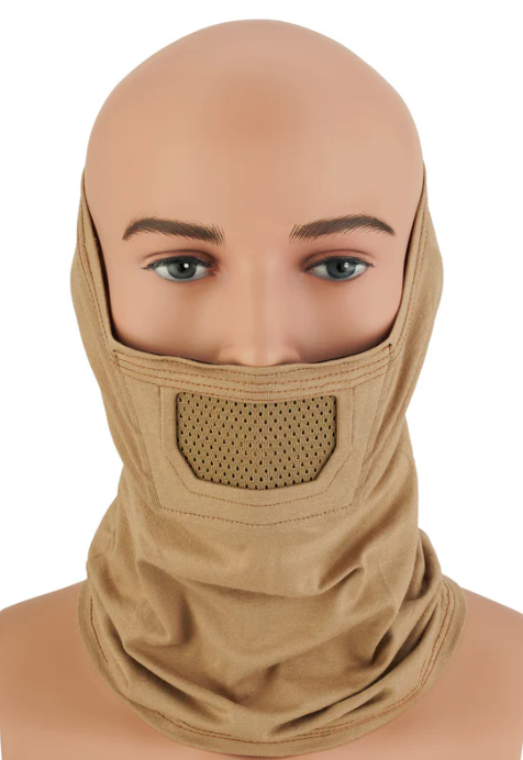 Maska ochronna Cygnus Armory Face Warrior Tan