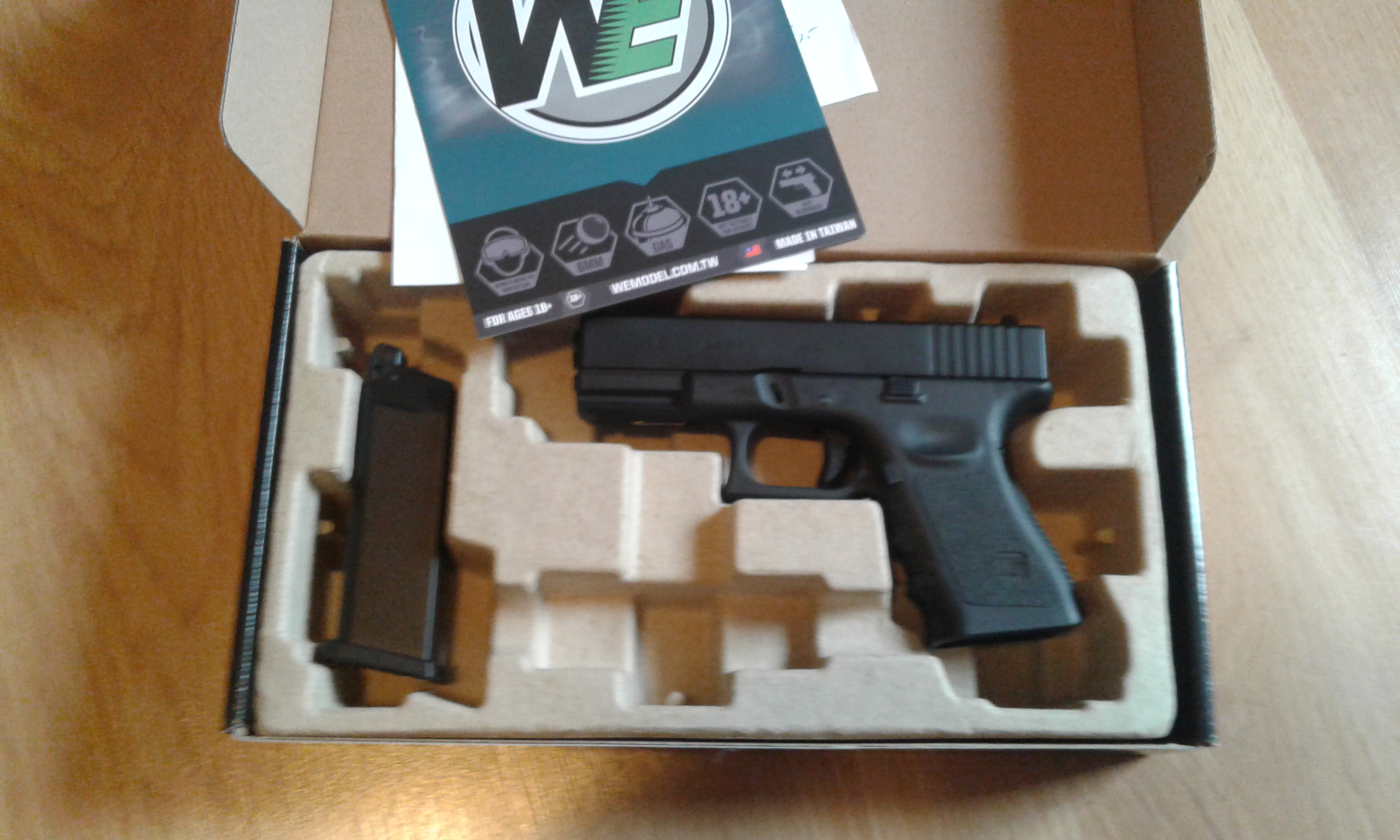 Glock 19 Gen.3, G19, WE, NOWY