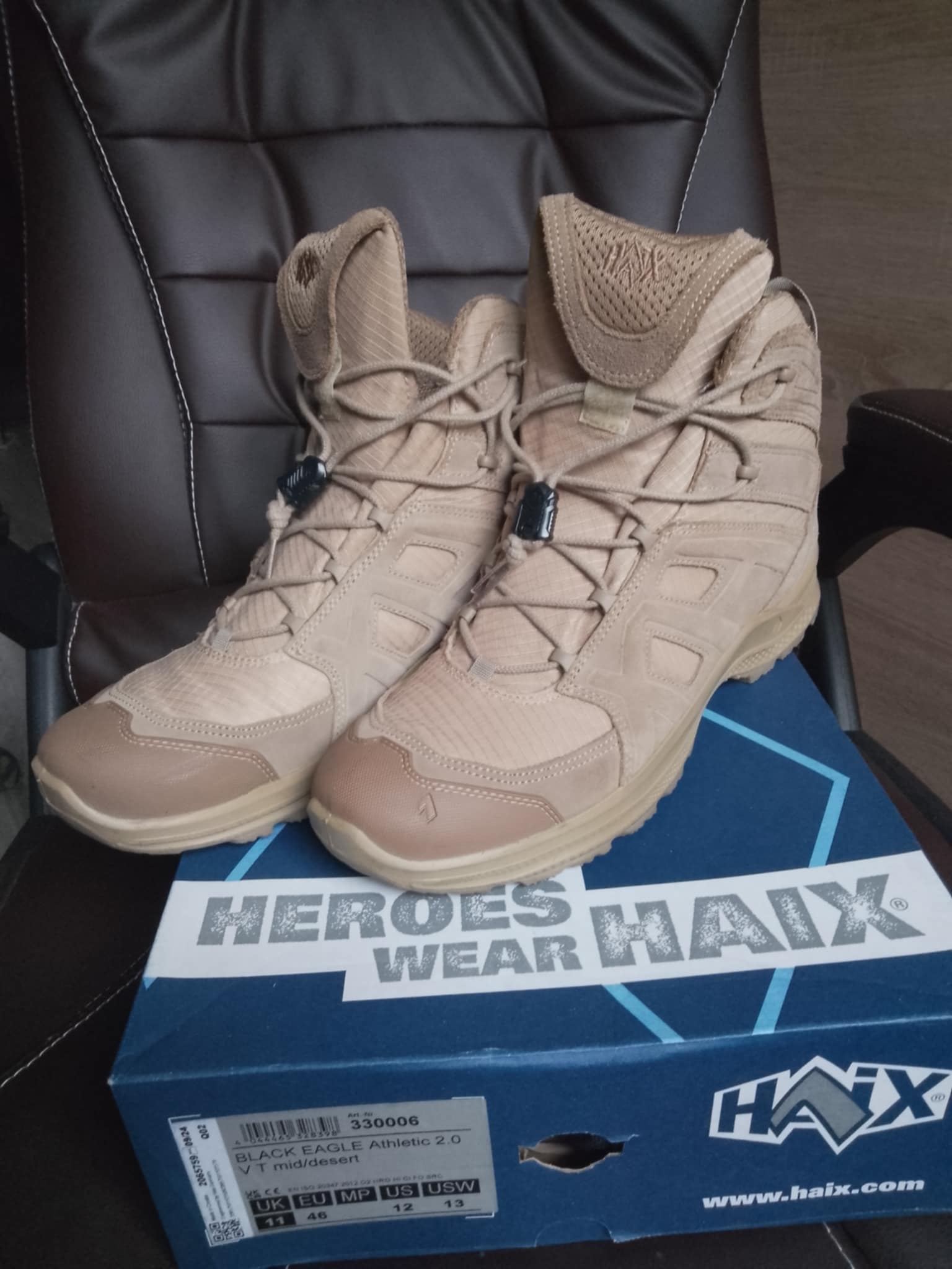 Haix Black Eagle Athletic 2.0 V T mid/desert