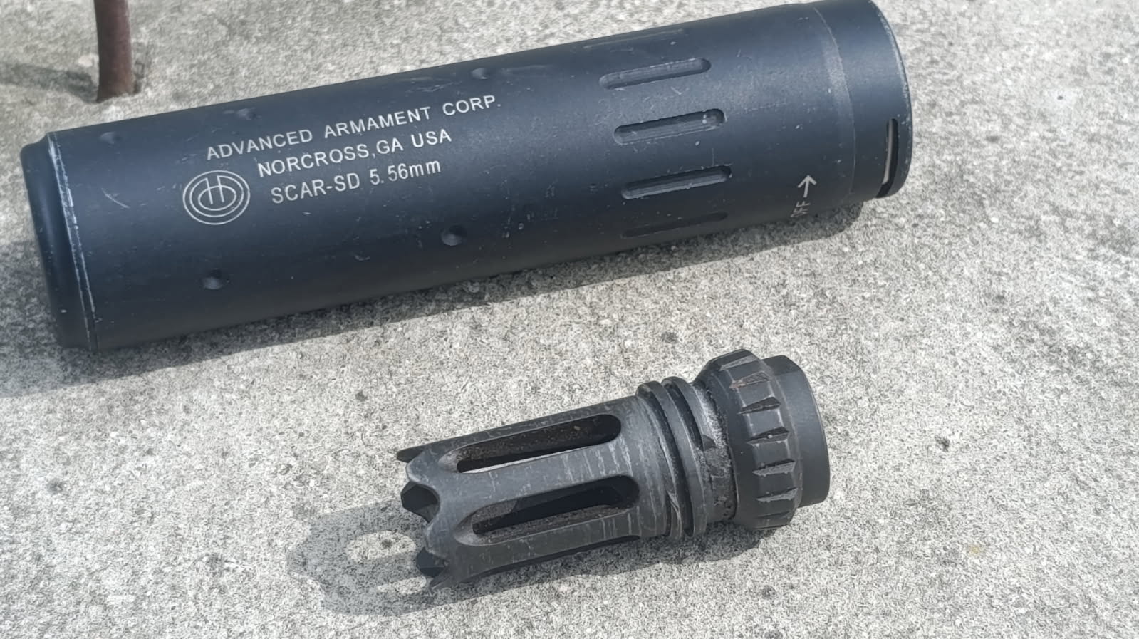 Tłumik AAC SCAR SD