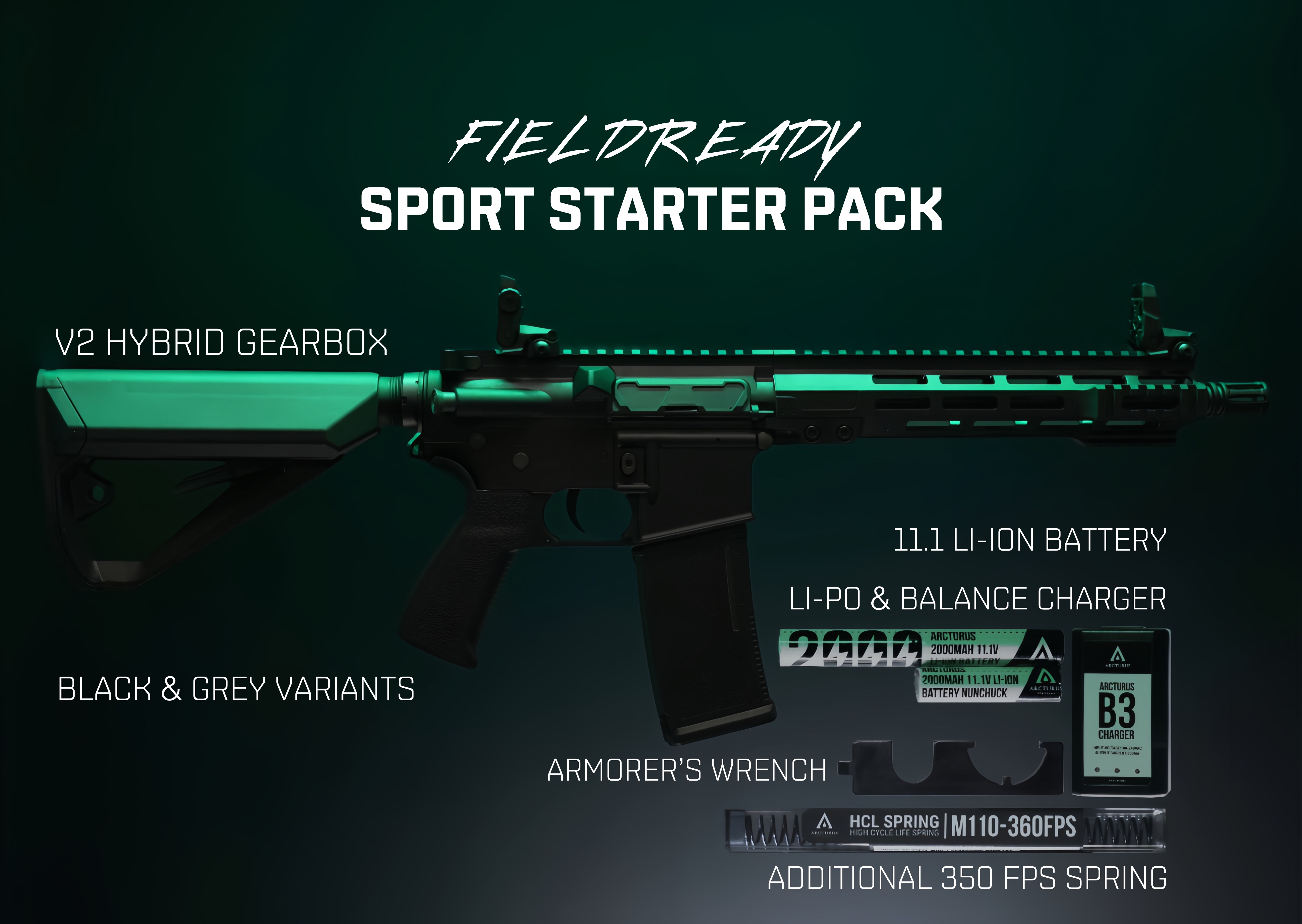 Field Ready Sport Starter Pack by MOS Manufacture