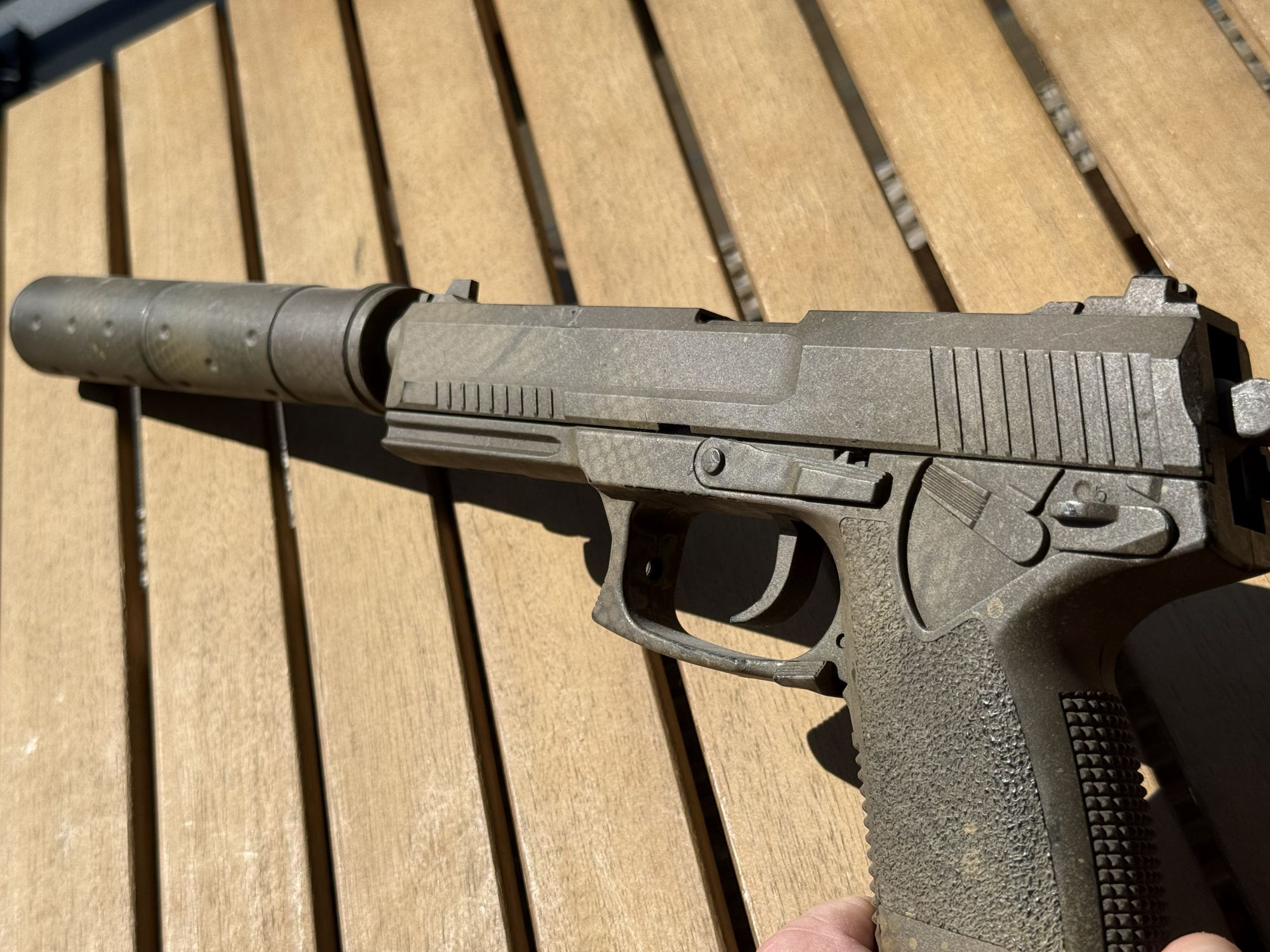 STTI MK23 NBB po tuningu PDI, HADRON, Flamingo